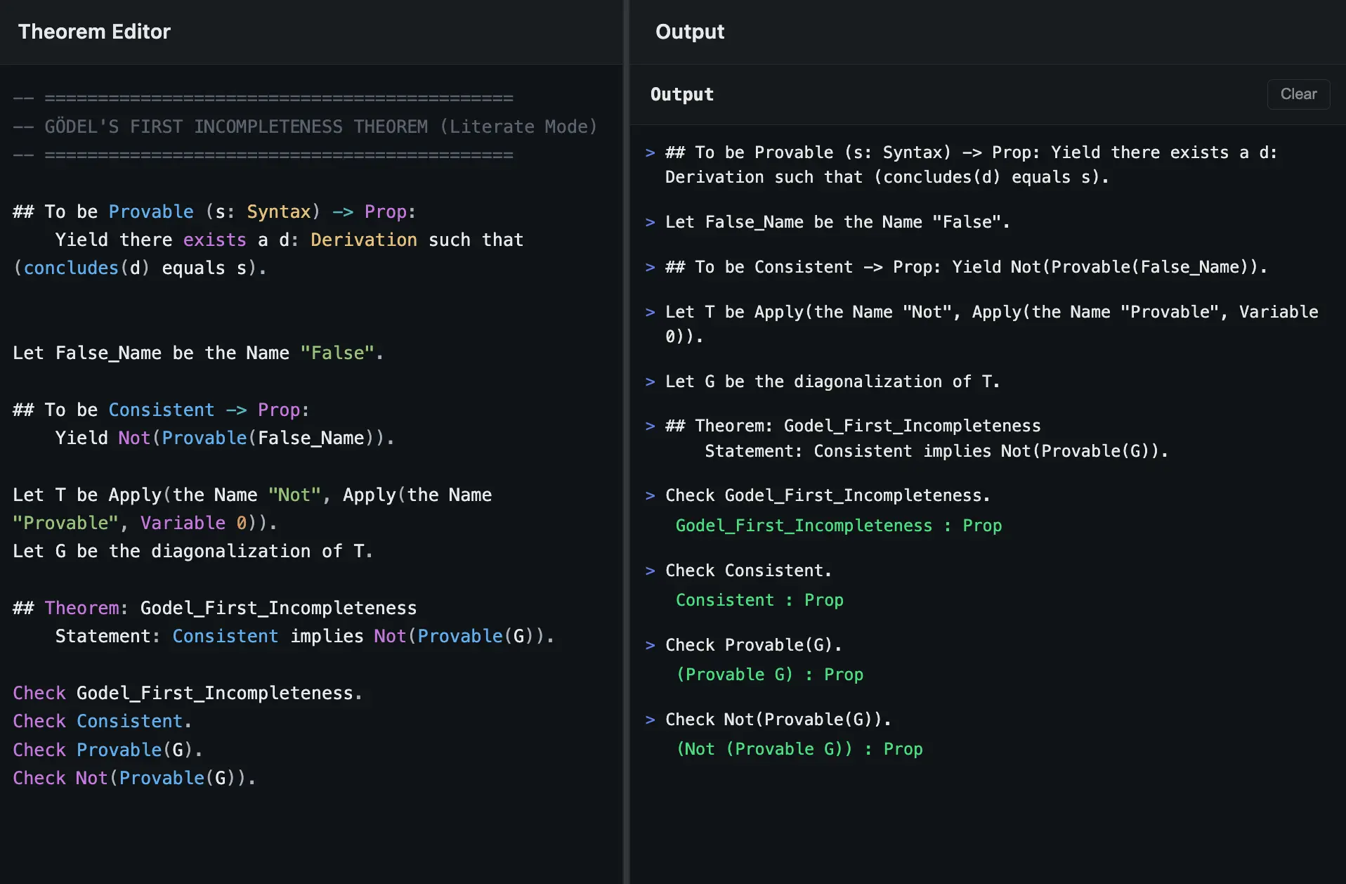 Screenshot 5 of LOGICAFFEINE