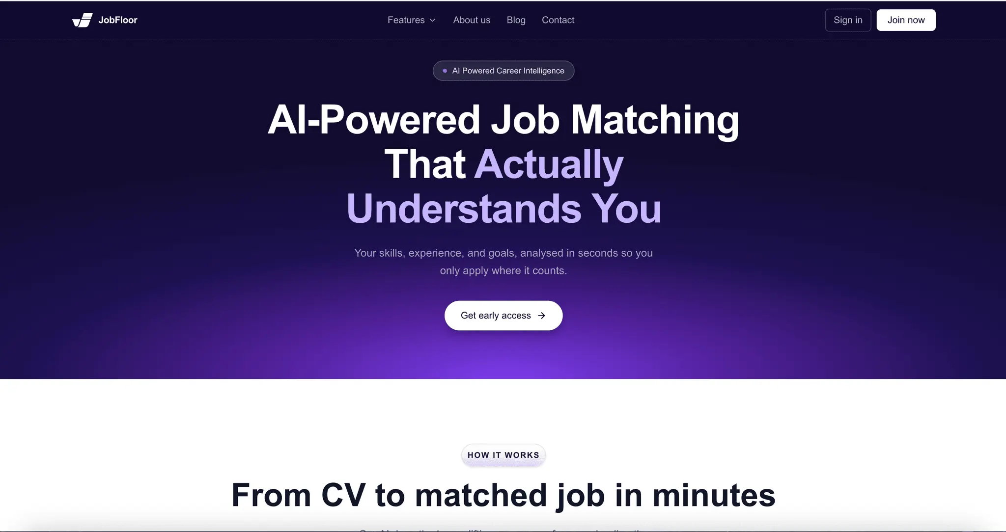 Screenshot 1 of Jobfloor