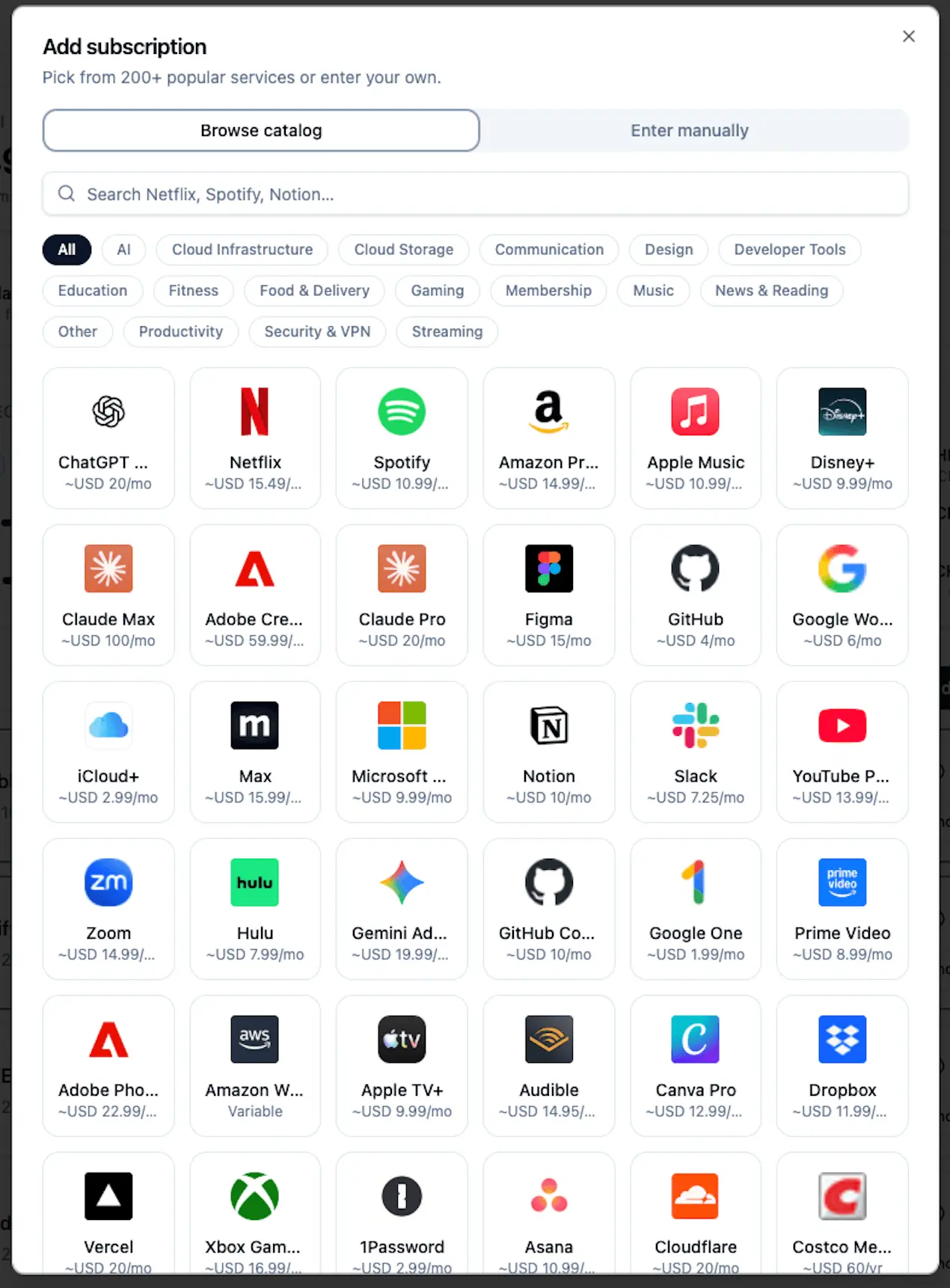 Screenshot 7 of Subscription Keeper
