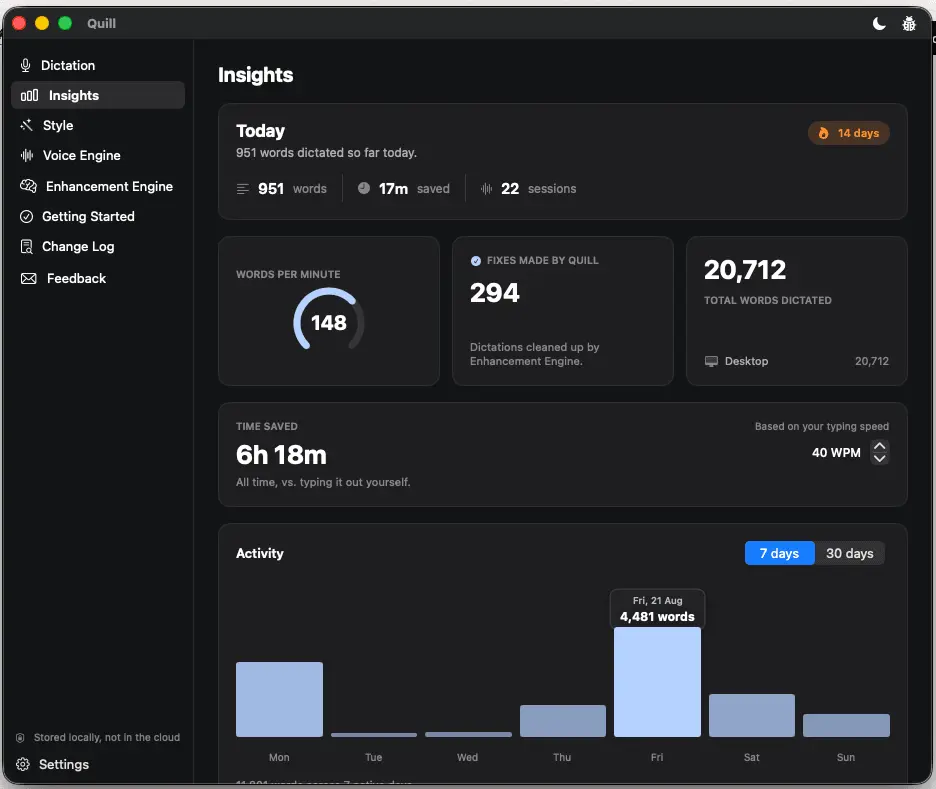 Screenshot 2 of Quill