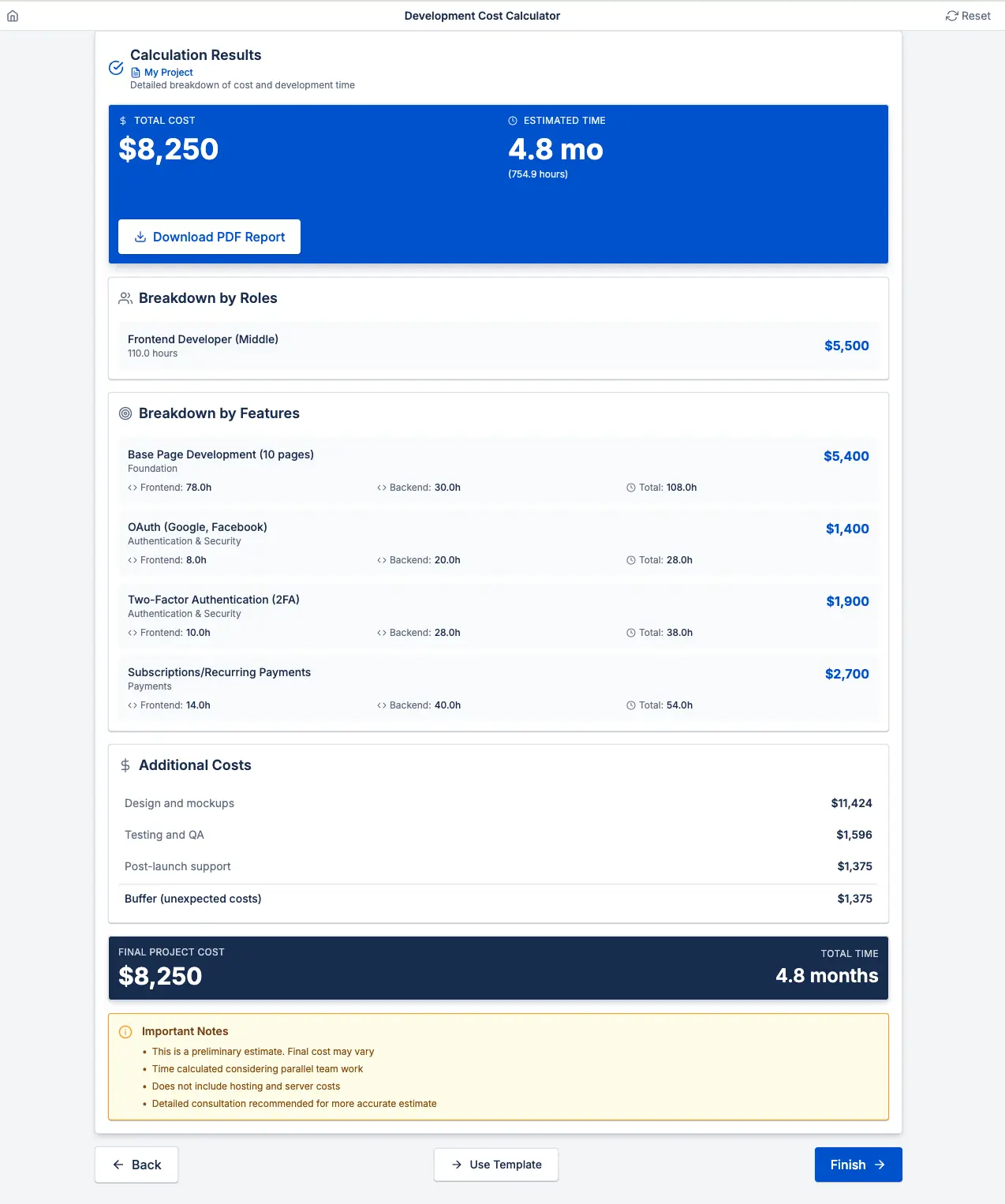 Screenshot 3 of Projecto