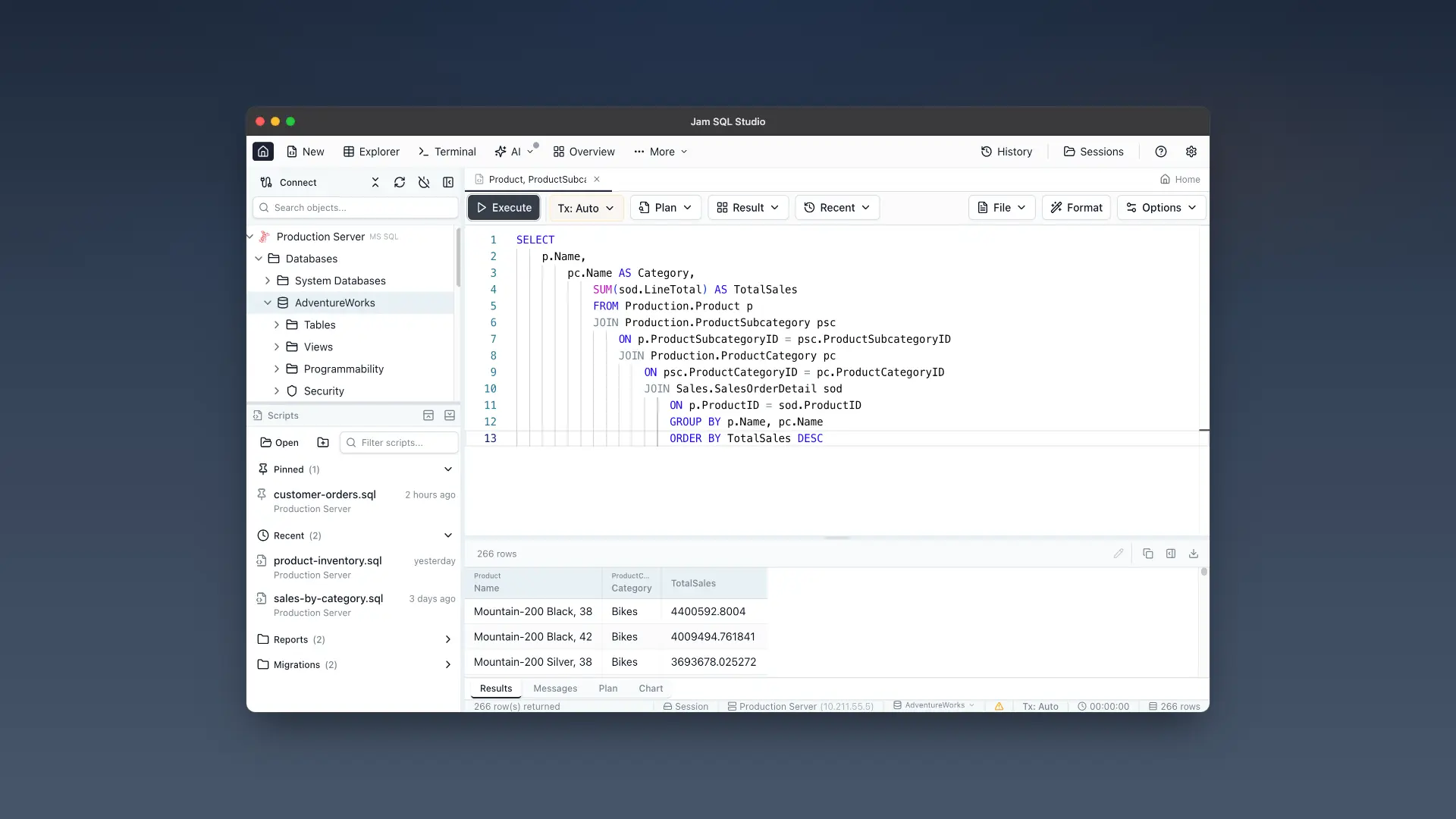 Screenshot 9 of Jam SQL Studio