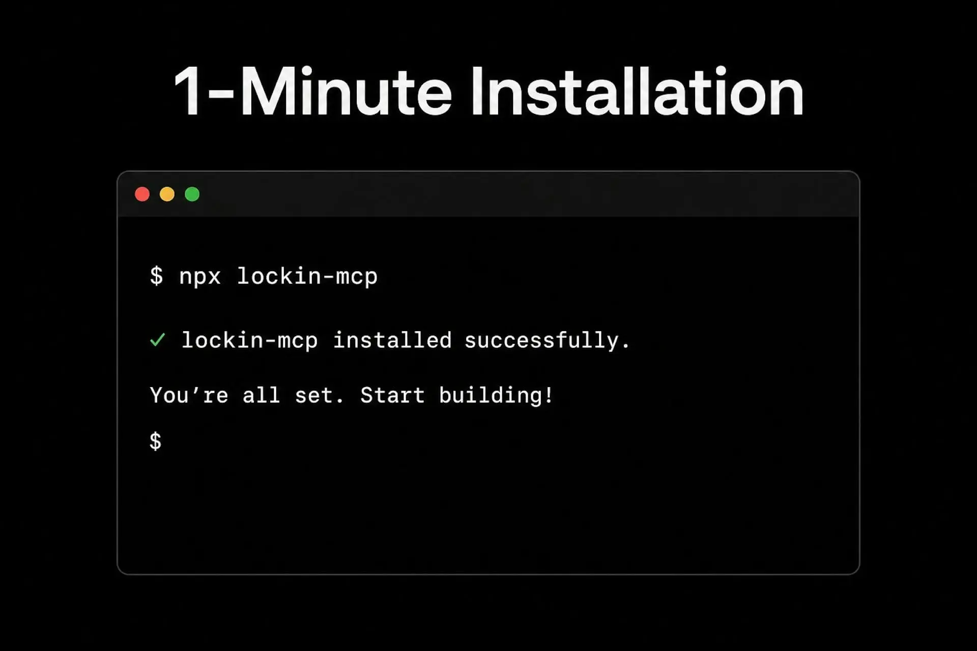 Screenshot 2 of LockIn MCP