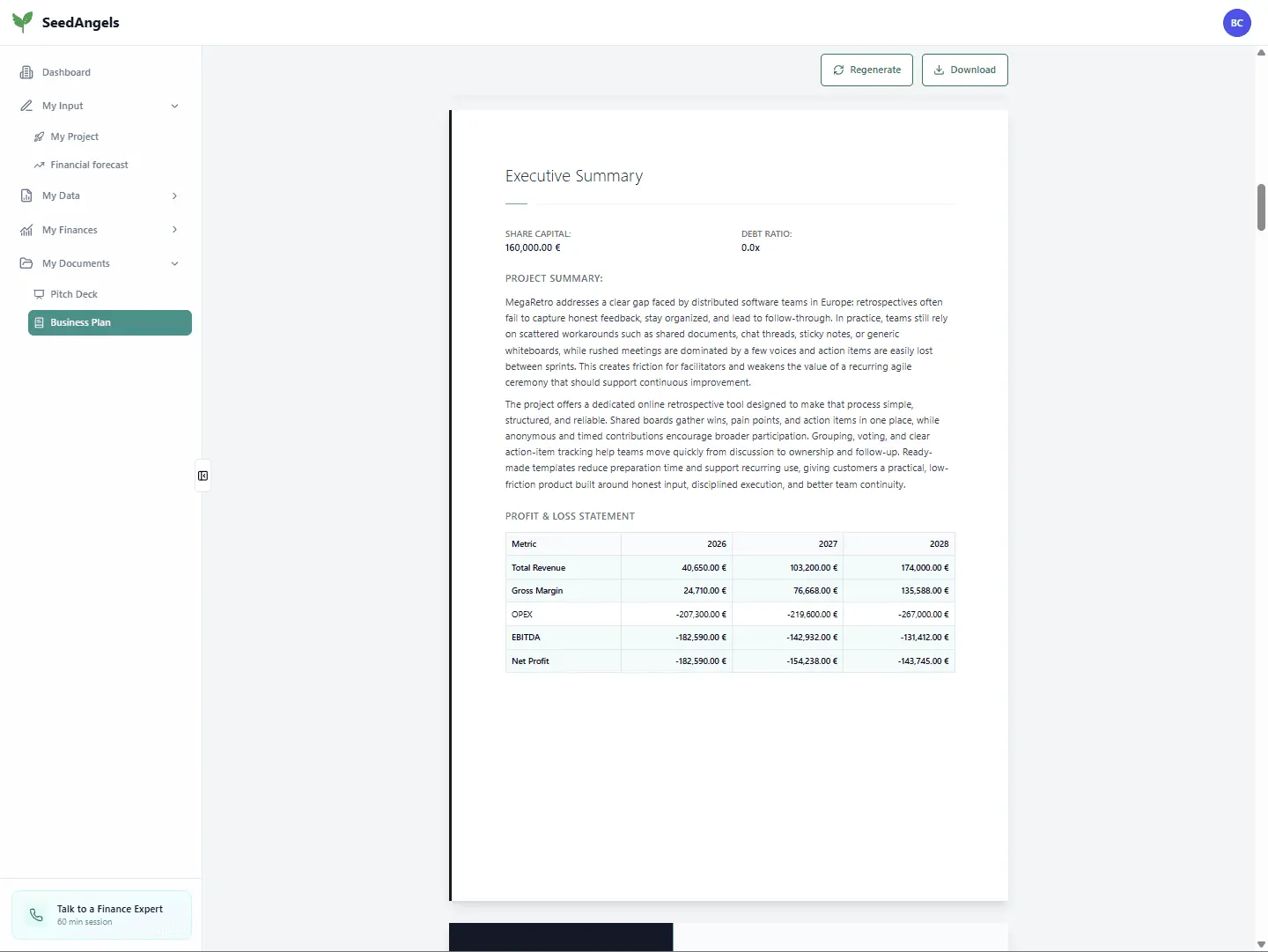 Screenshot 3 of SeedAngels