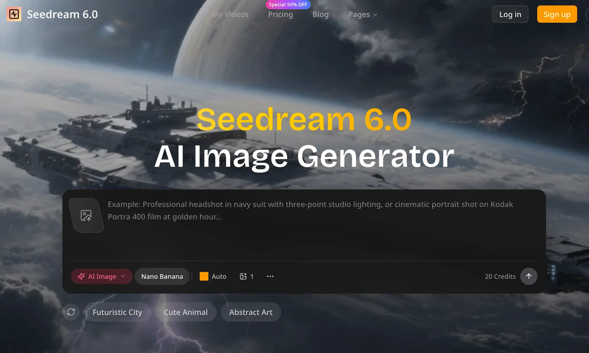 Screenshot 1 of Seedream 6.0