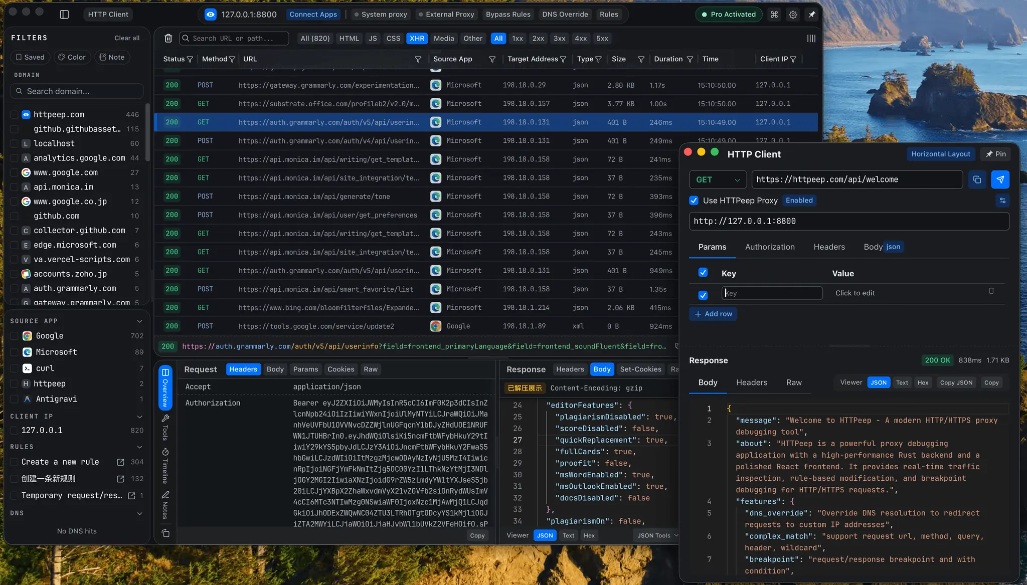 Screenshot 5 of HTTPeep