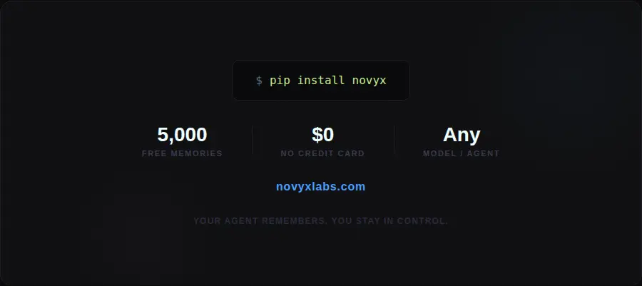 Screenshot 6 of Novyx Core