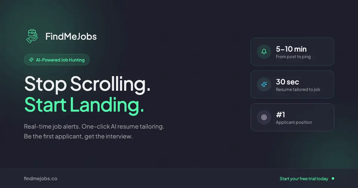 Screenshot 1 of FindMeJobs