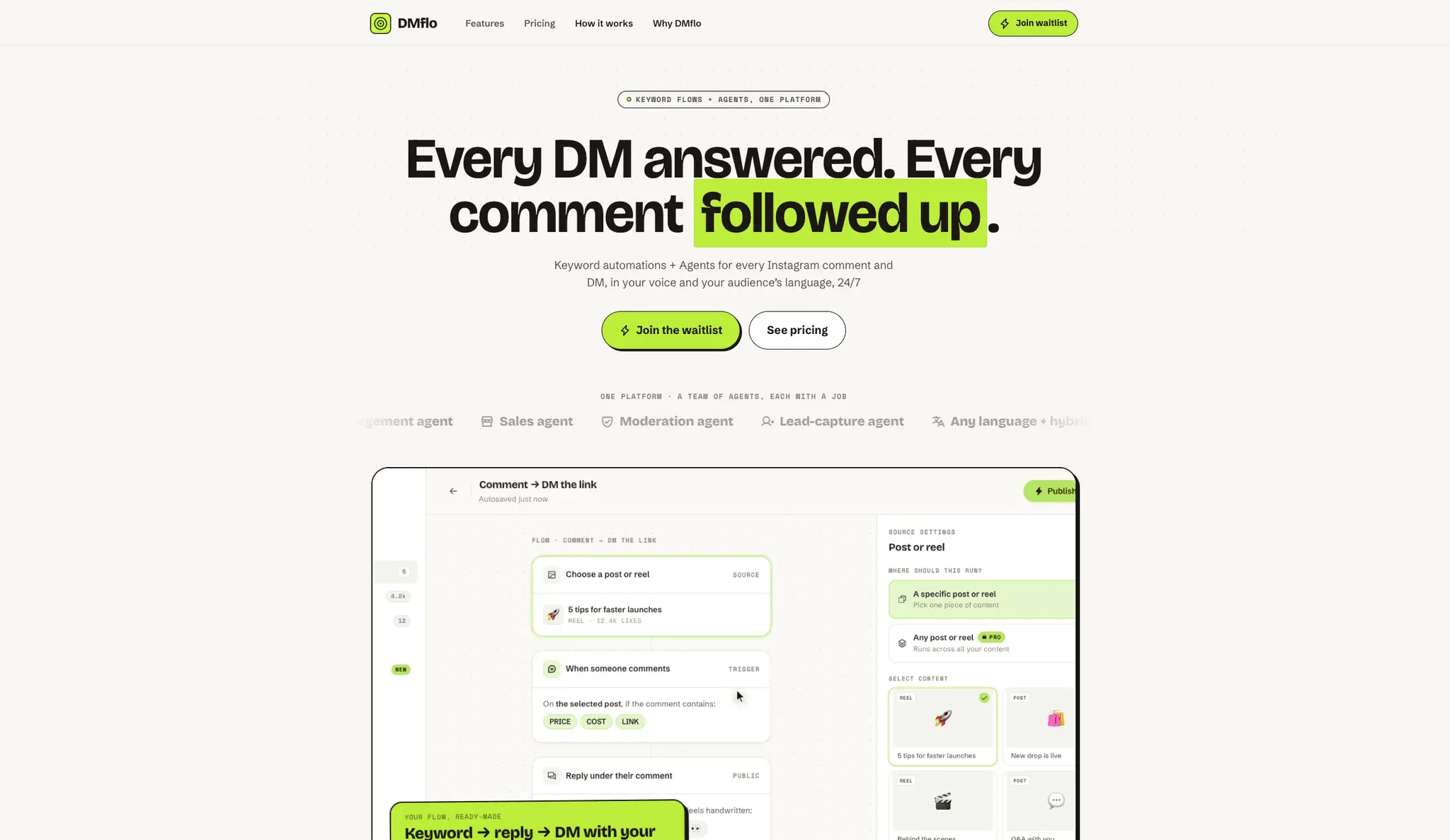 Screenshot 1 of DMflo