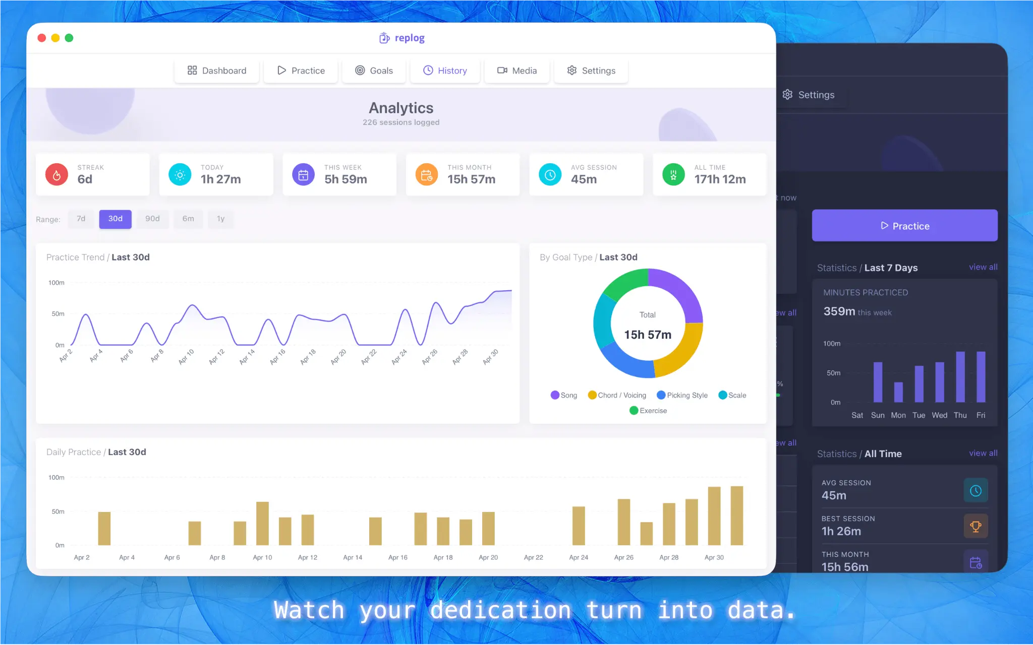 Screenshot 2 of RepLog