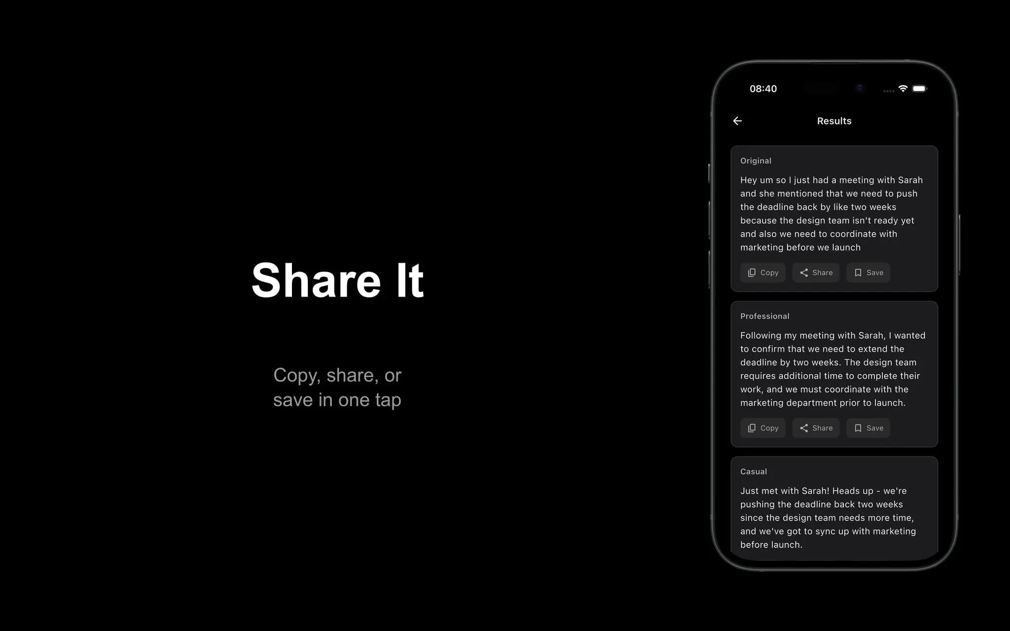 Screenshot 5 of Voicr
