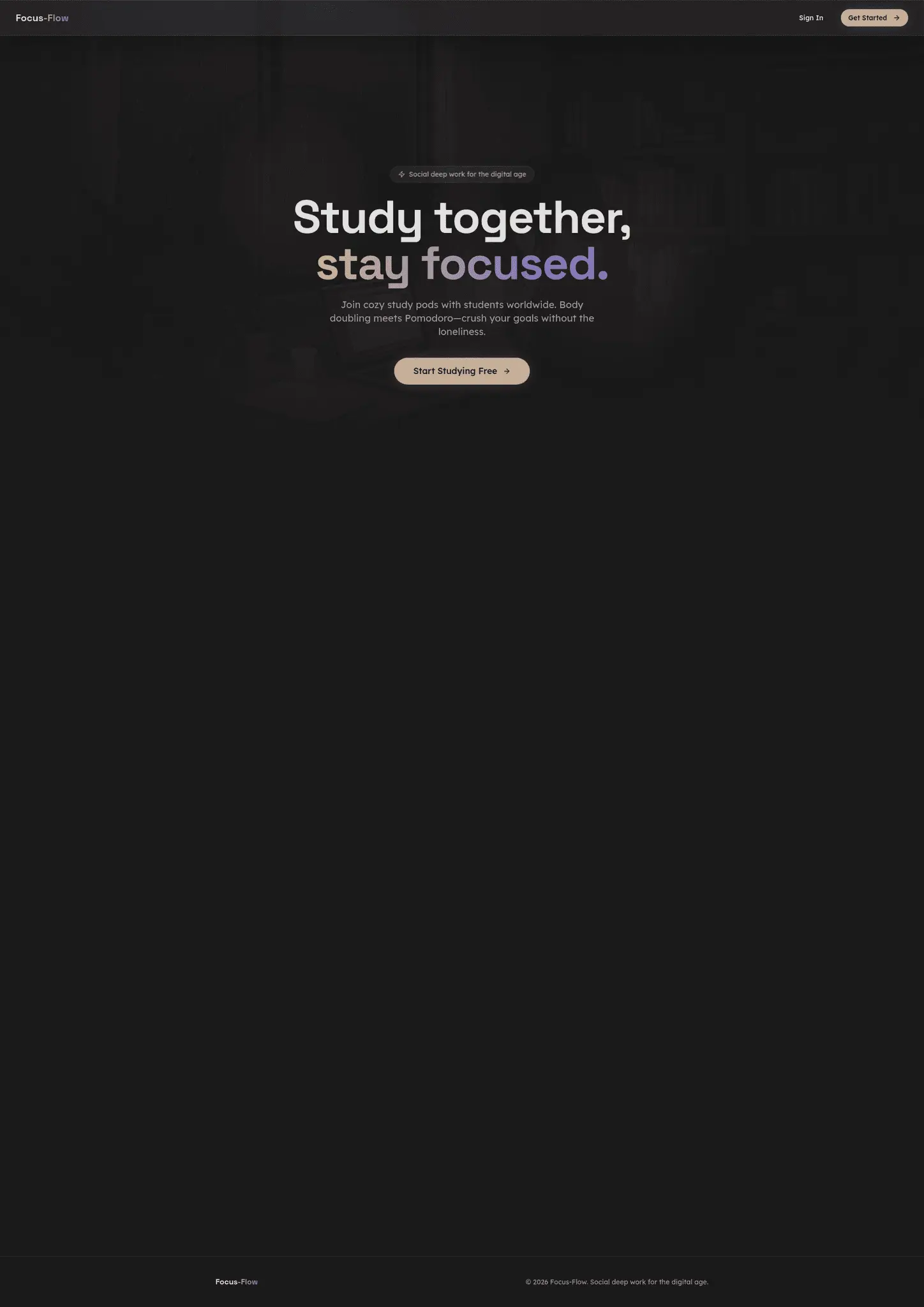 Screenshot 1 of Flocused