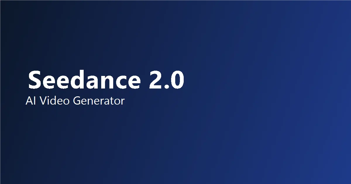Screenshot 1 of Seedance 2.0 AI Video Generator