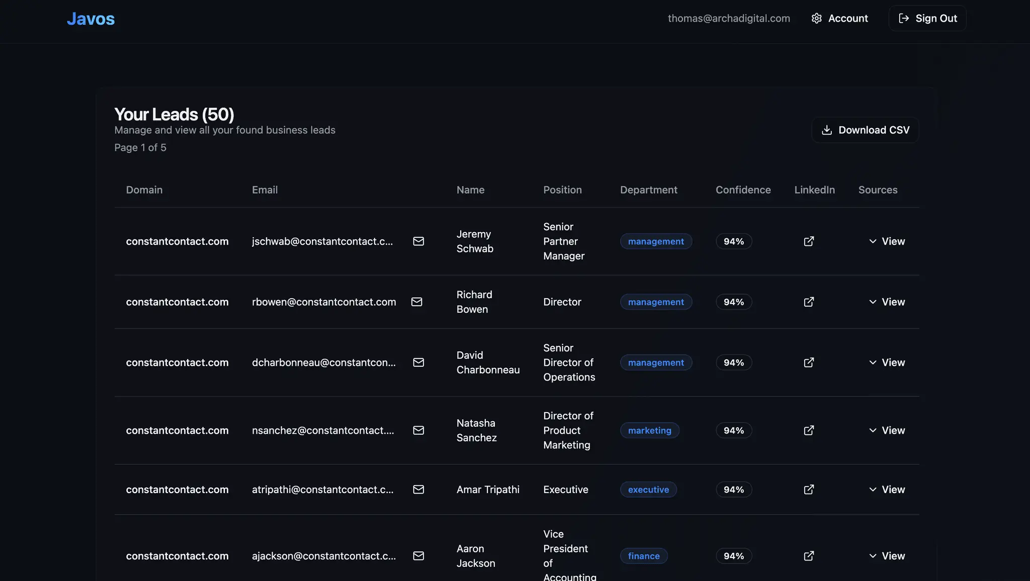 Screenshot 2 of Javos