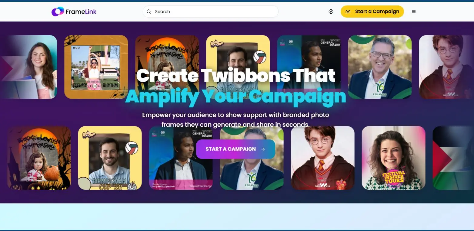 Screenshot 3 of FrameLink | Create Free Twibbons