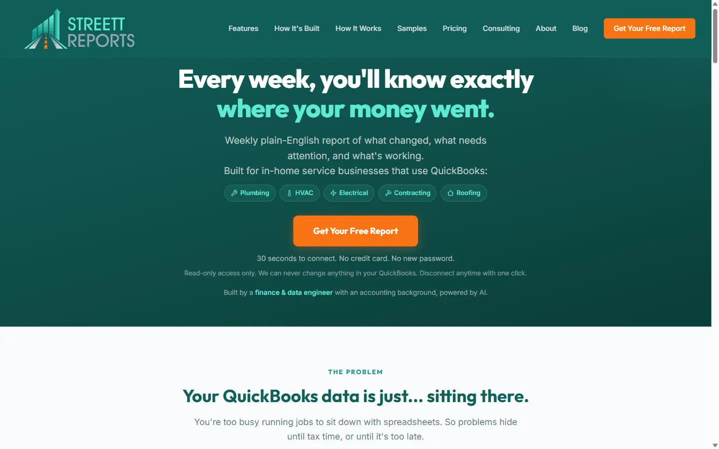 Screenshot 5 of Streett Reports