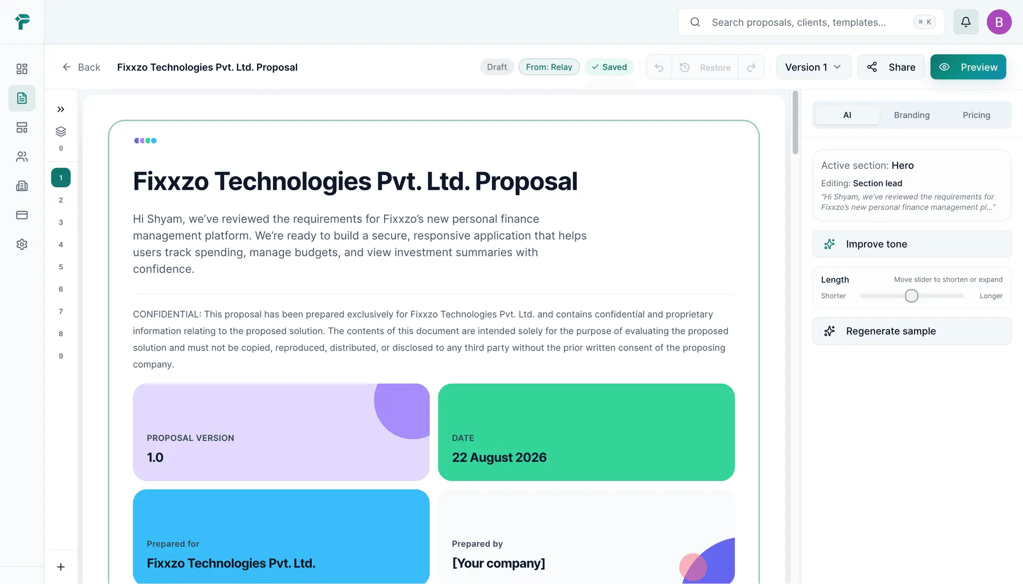 Screenshot 4 of Propo