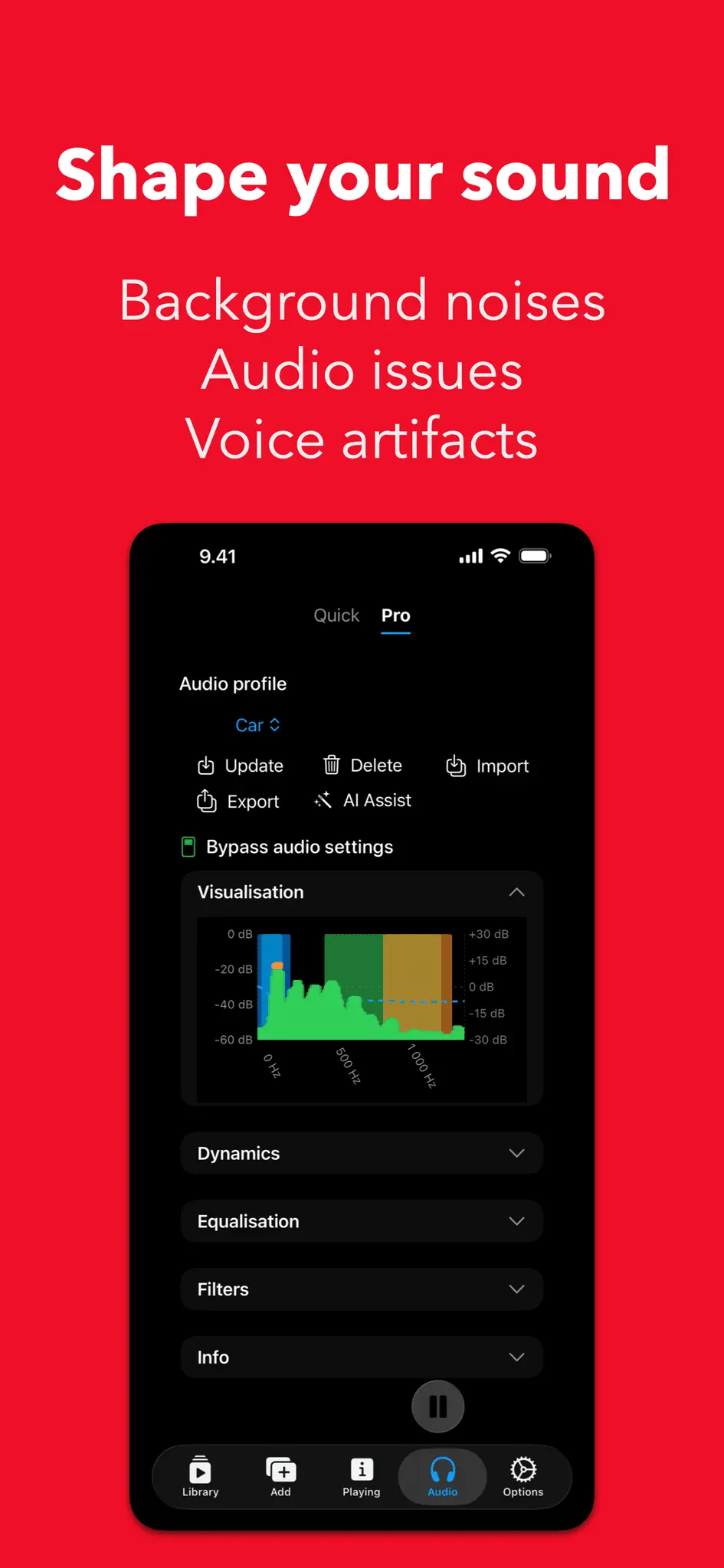 Screenshot 4 of Nuotit — Premium sound podcast player