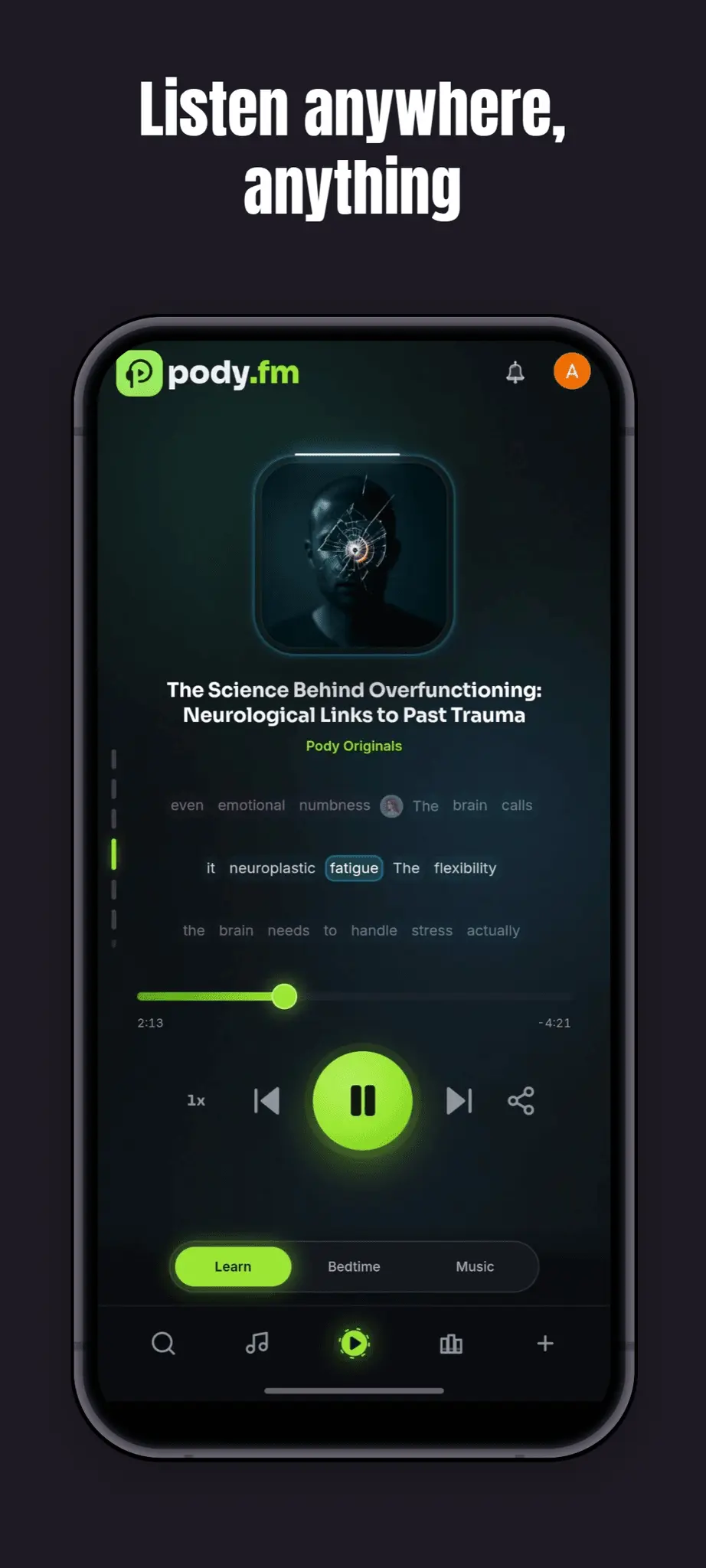 Screenshot 2 of Pody.fm