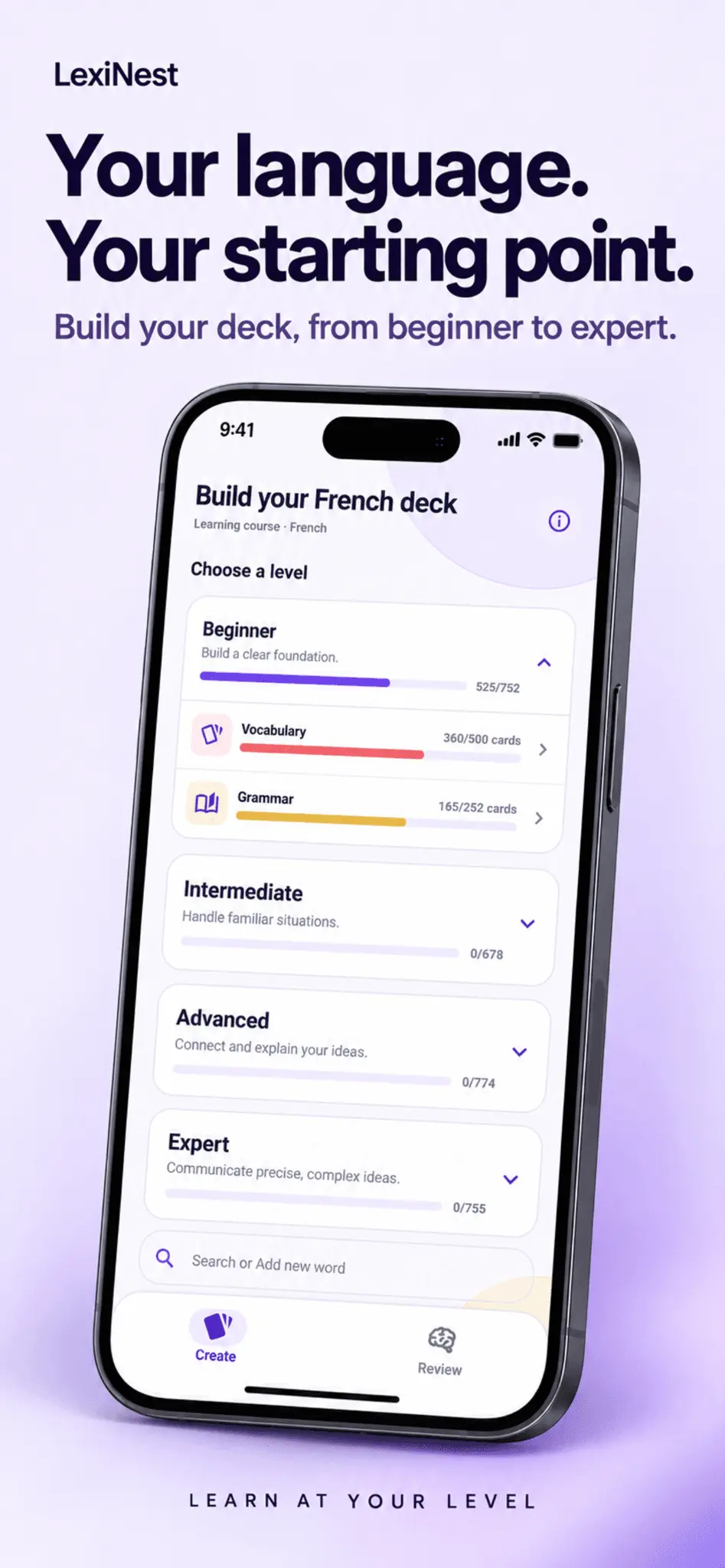 Screenshot 2 of LexiNest