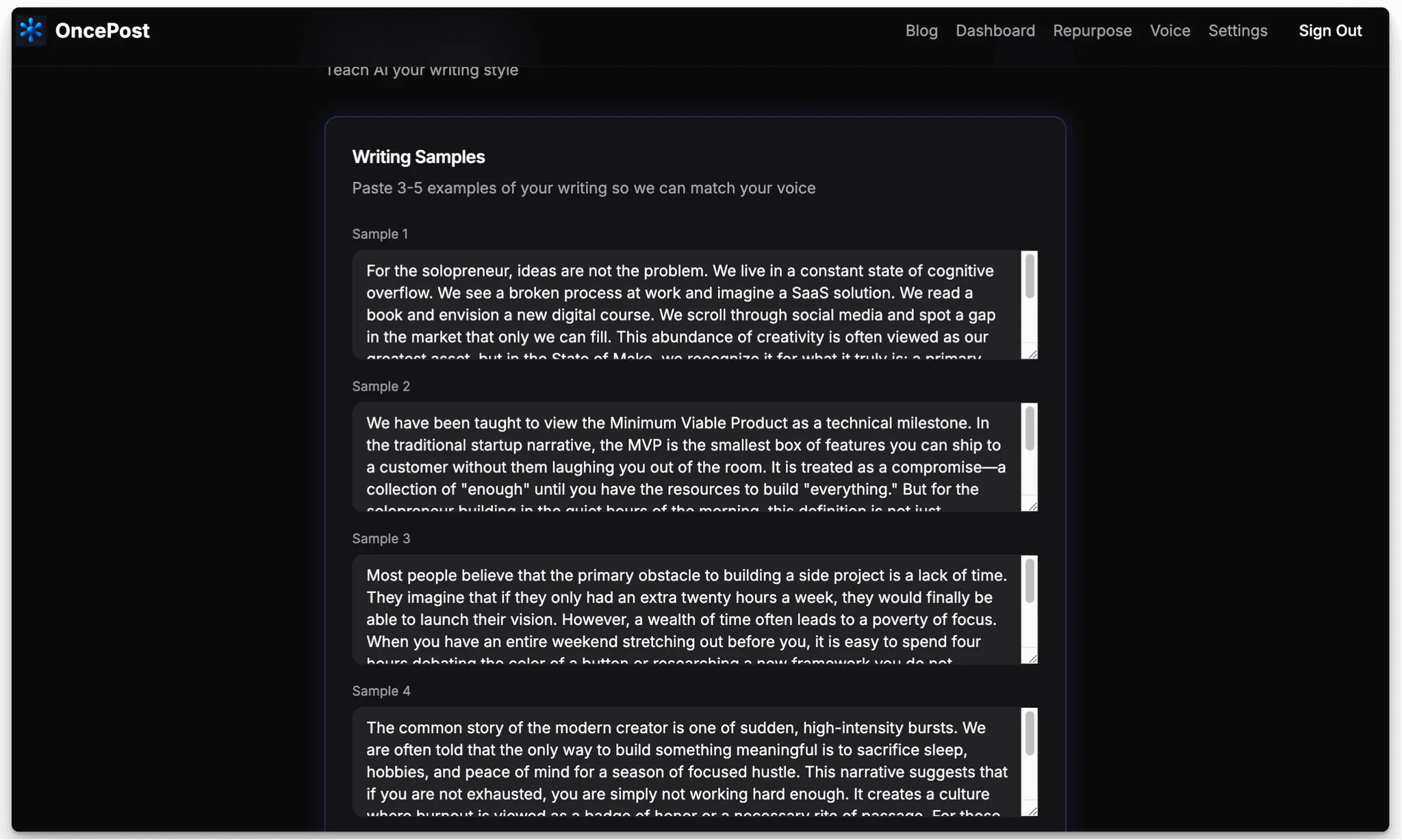 Screenshot 3 of OncePost