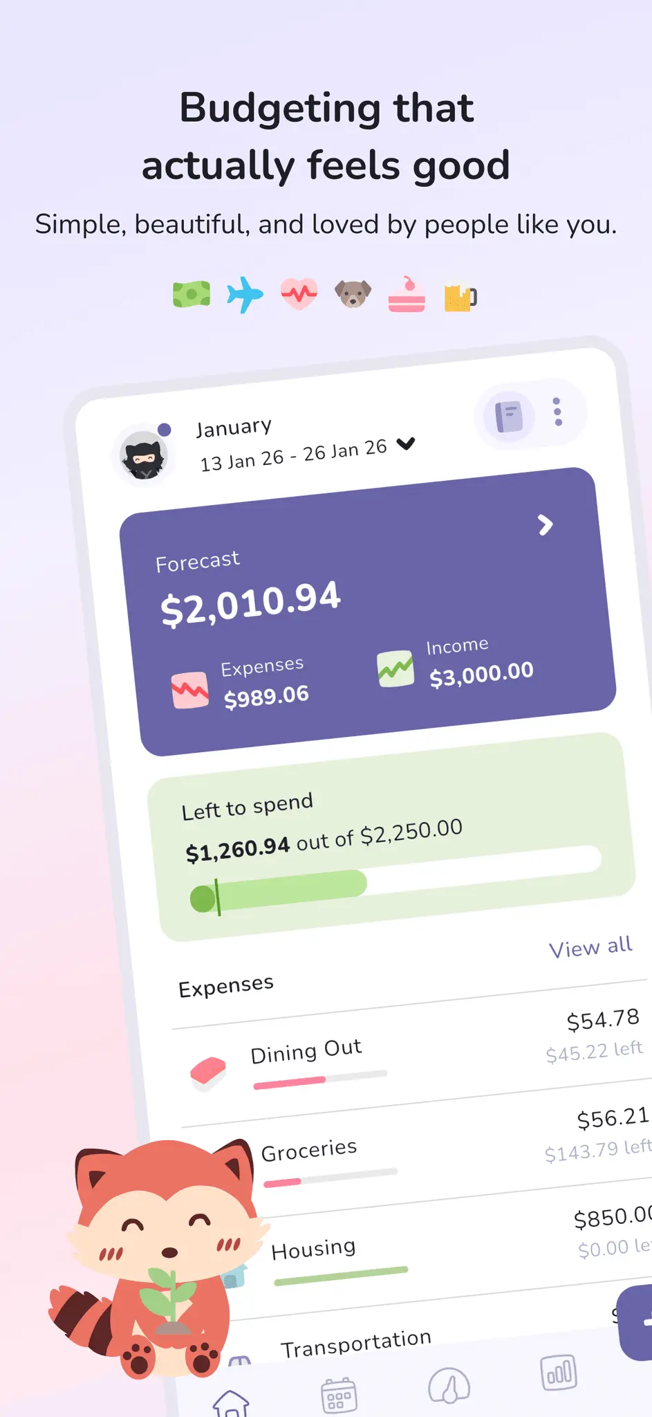 Screenshot 2 of The Budgeting App