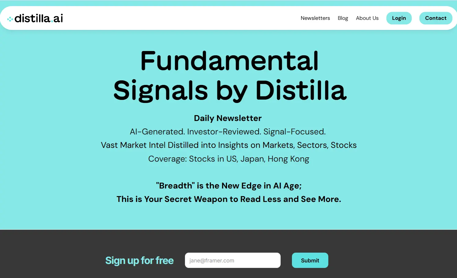 Screenshot 7 of Fundamental Signals Newsletter