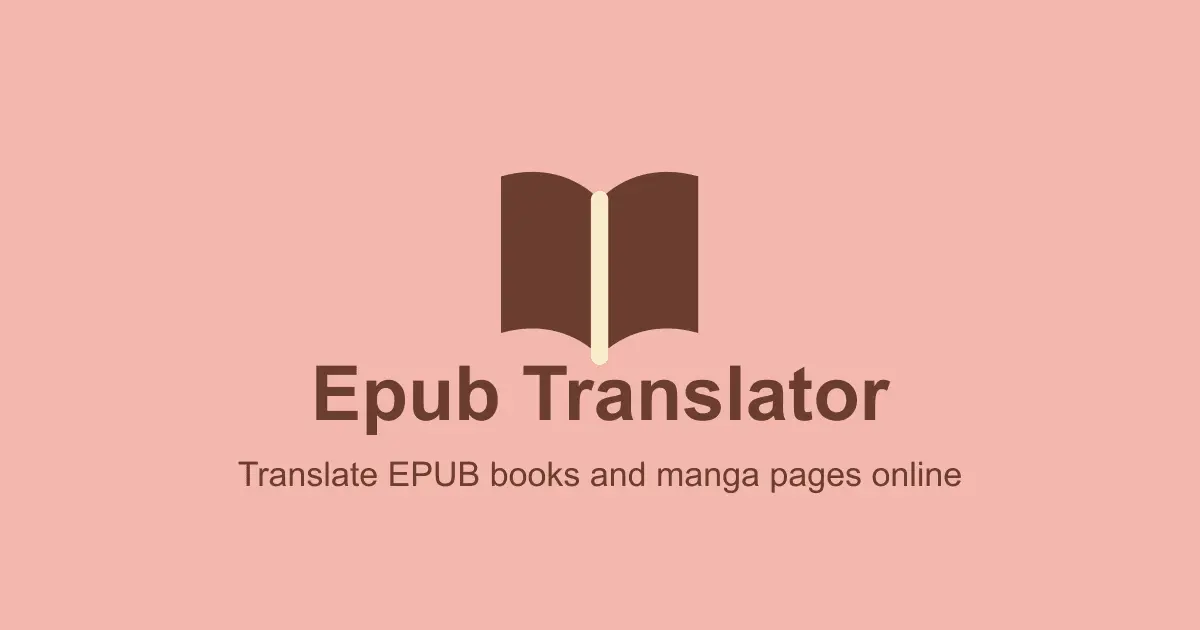 Screenshot 1 of Epub Translator
