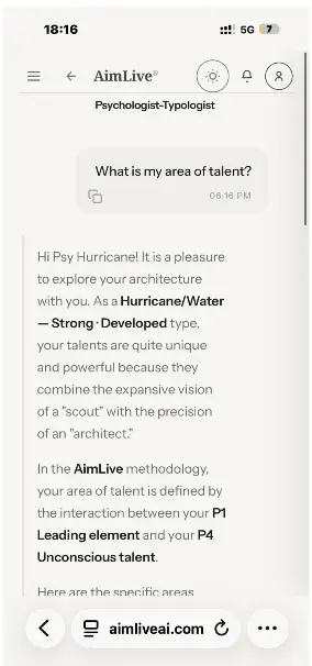 Screenshot 1 of AimLive AI 