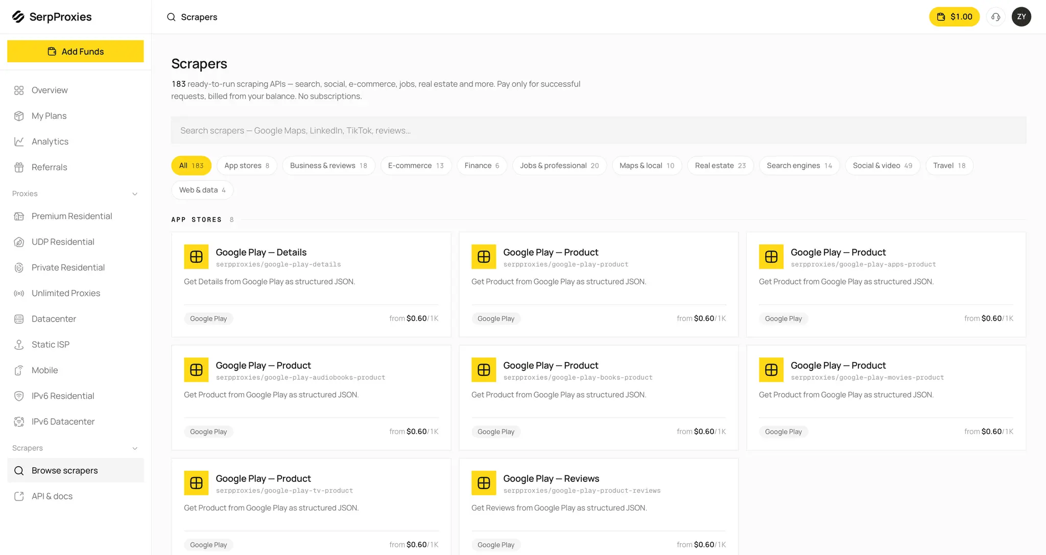 Screenshot 8 of SerpProxies
