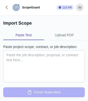 Screenshot 1 of ScopeGuard