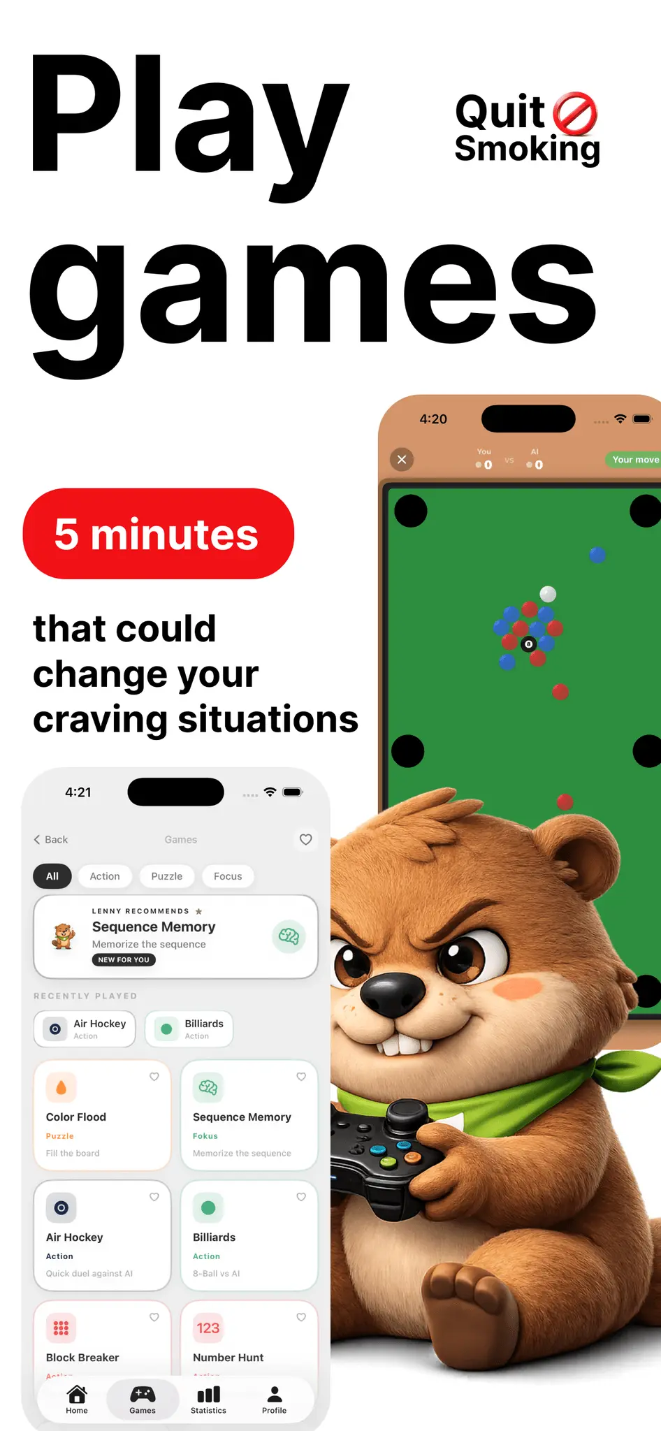 Screenshot 3 of QuitBeaver