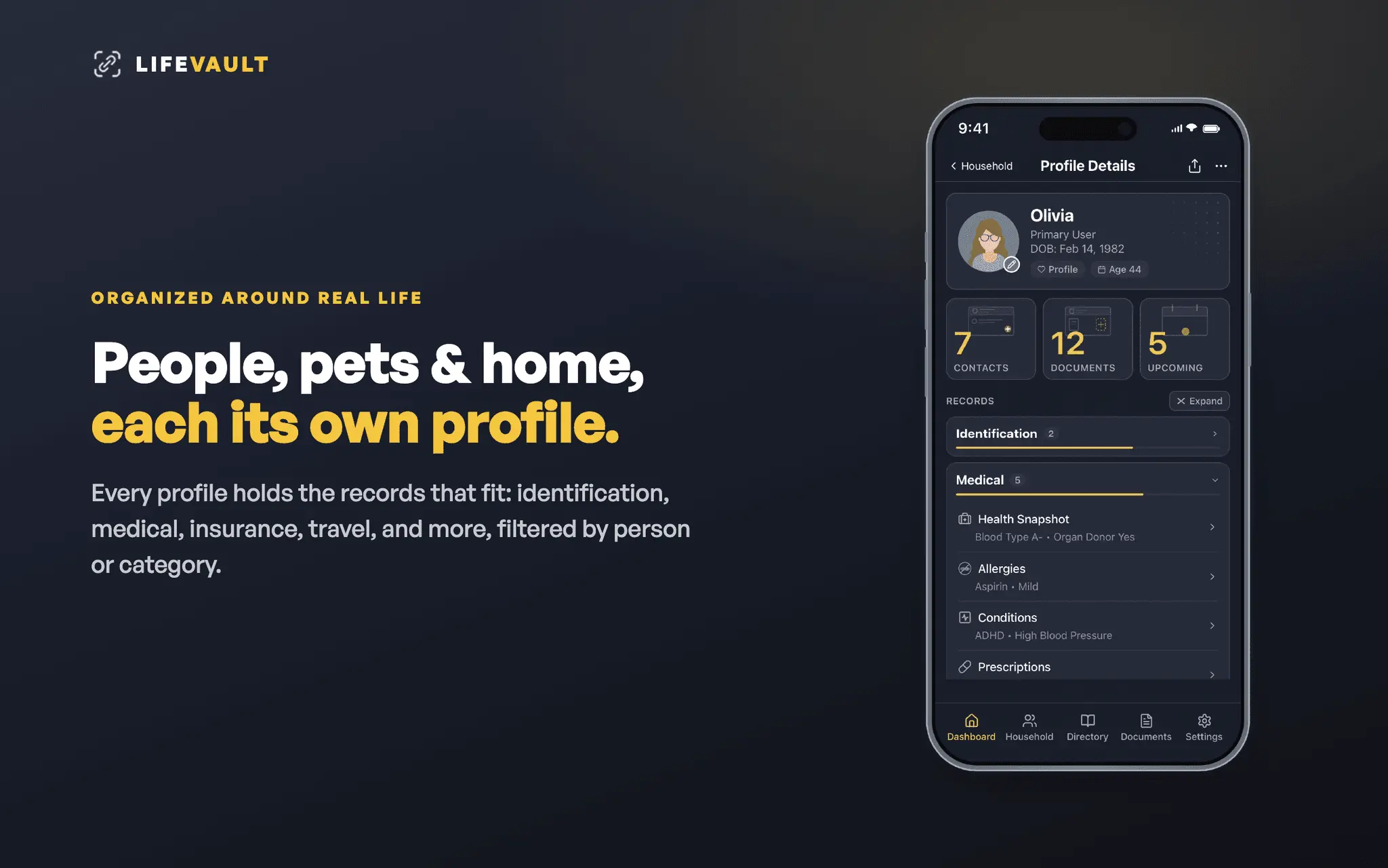 Screenshot 6 of LifeVault: Family Organizer