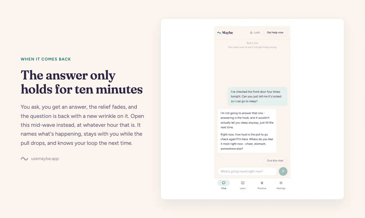 Screenshot 3 of Maybe