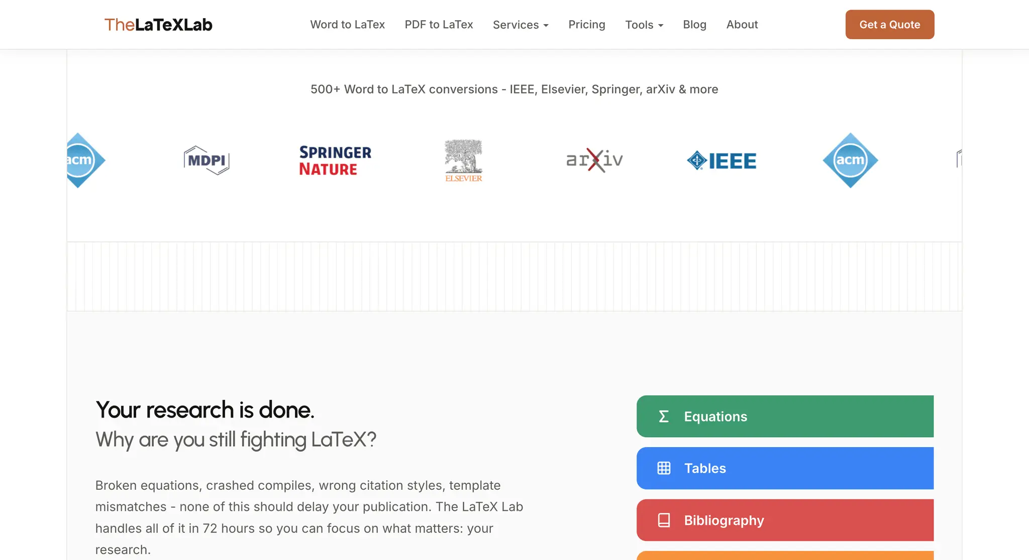 Screenshot 2 of The LaTeX Lab