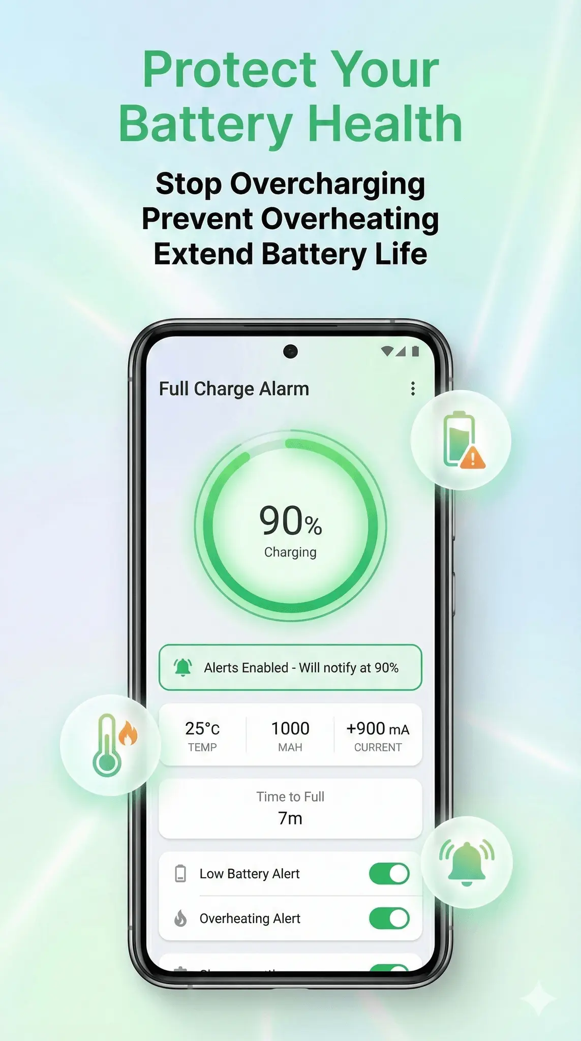 Screenshot 3 of Full Battery Charge Alarm