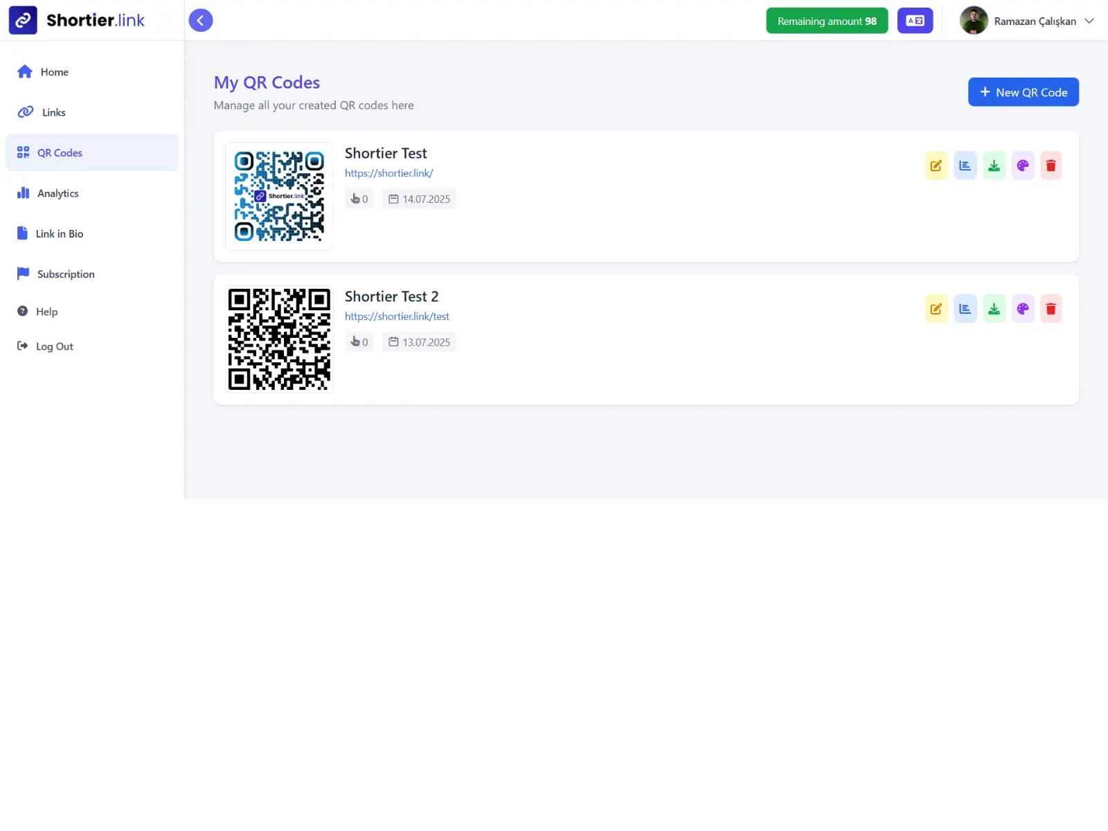 Screenshot 3 of Shortier.link