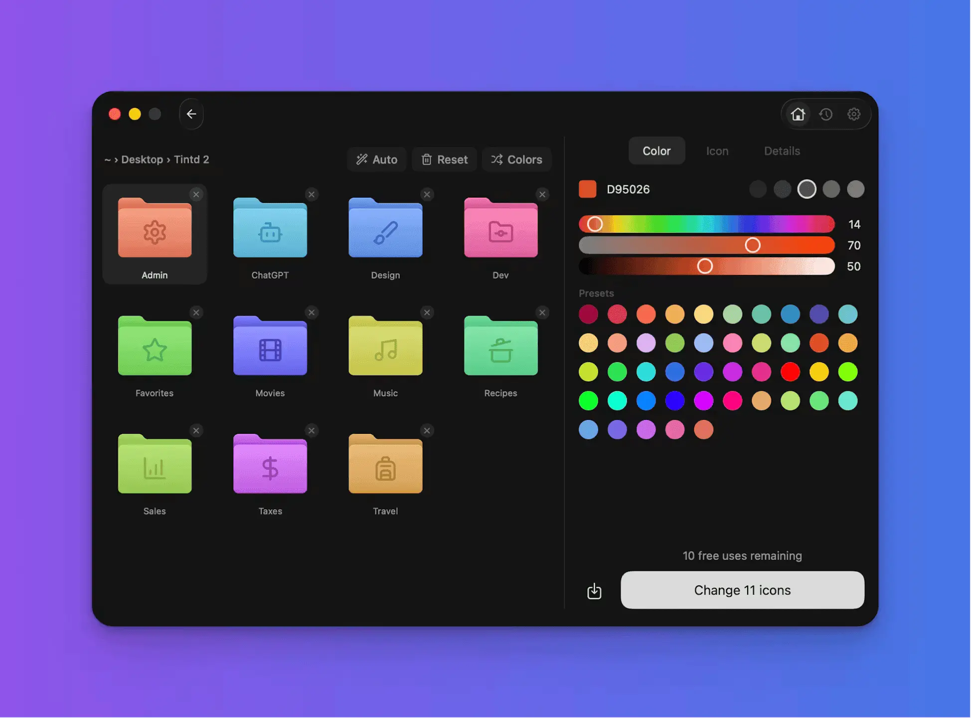 Screenshot 1 of Tintd