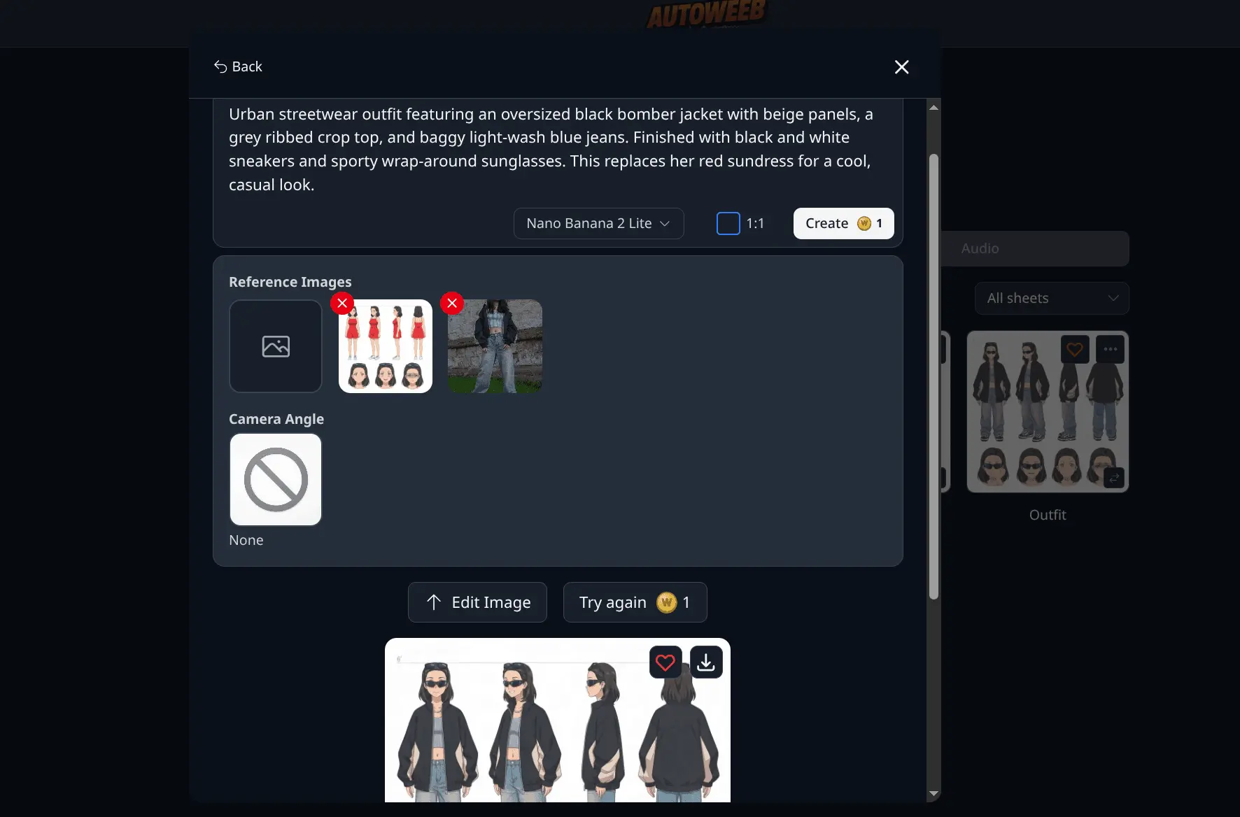Screenshot 2 of AutoWeeb — AI Anime Production Software