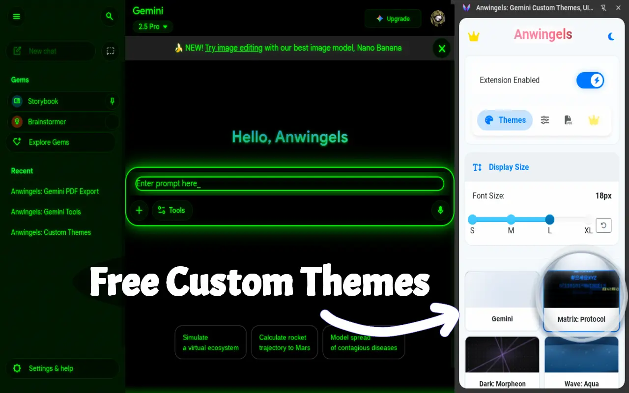 Screenshot 2 of Anwingels: Premium Themes, Live Editor