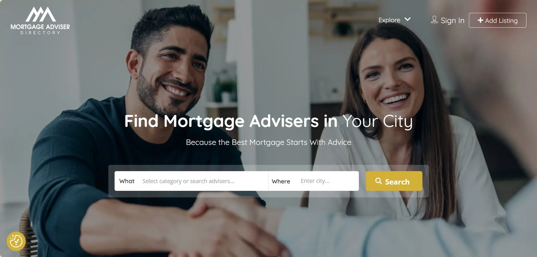 Screenshot 2 of Mortgage Adviser Directory