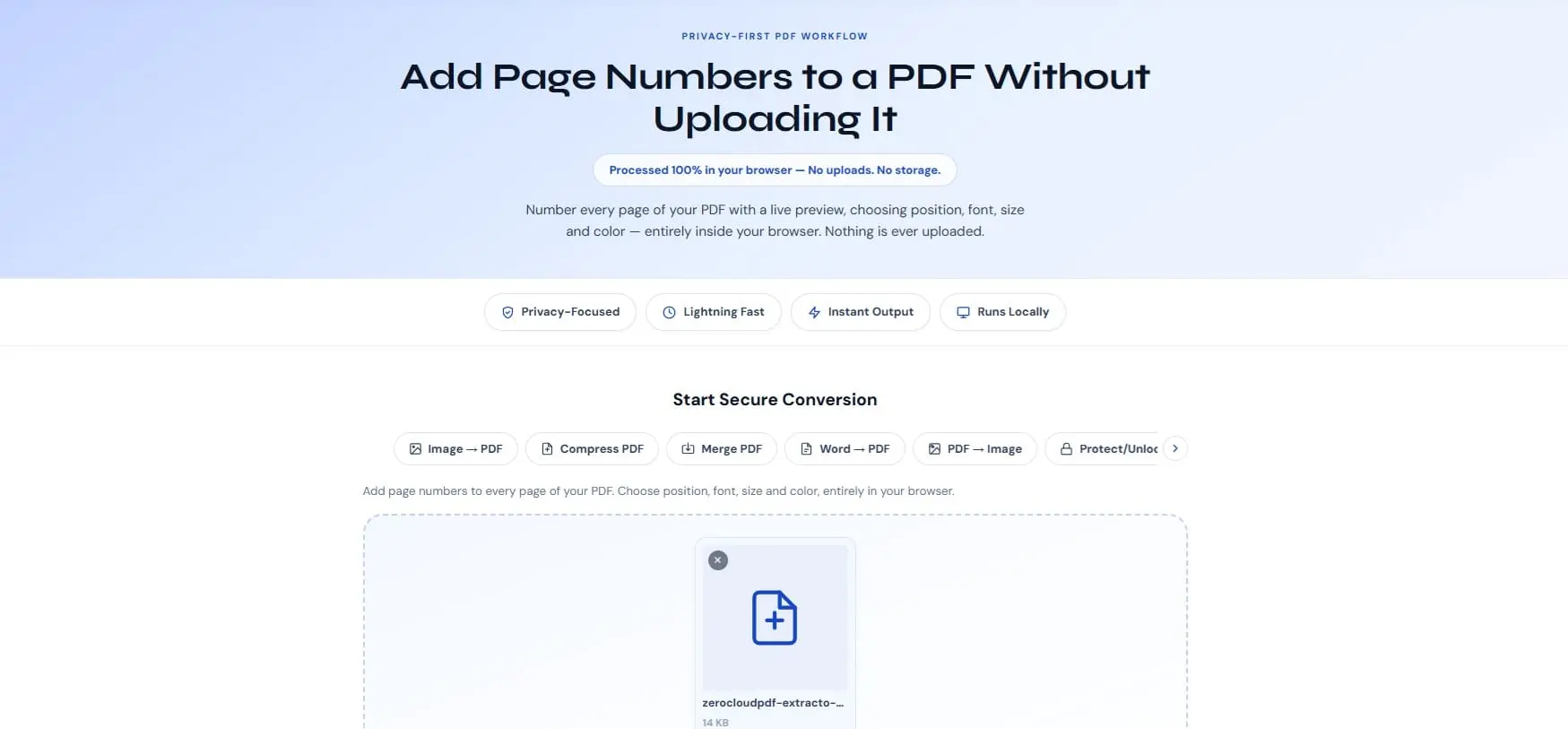 Screenshot 4 of ZeroCloudPDF
