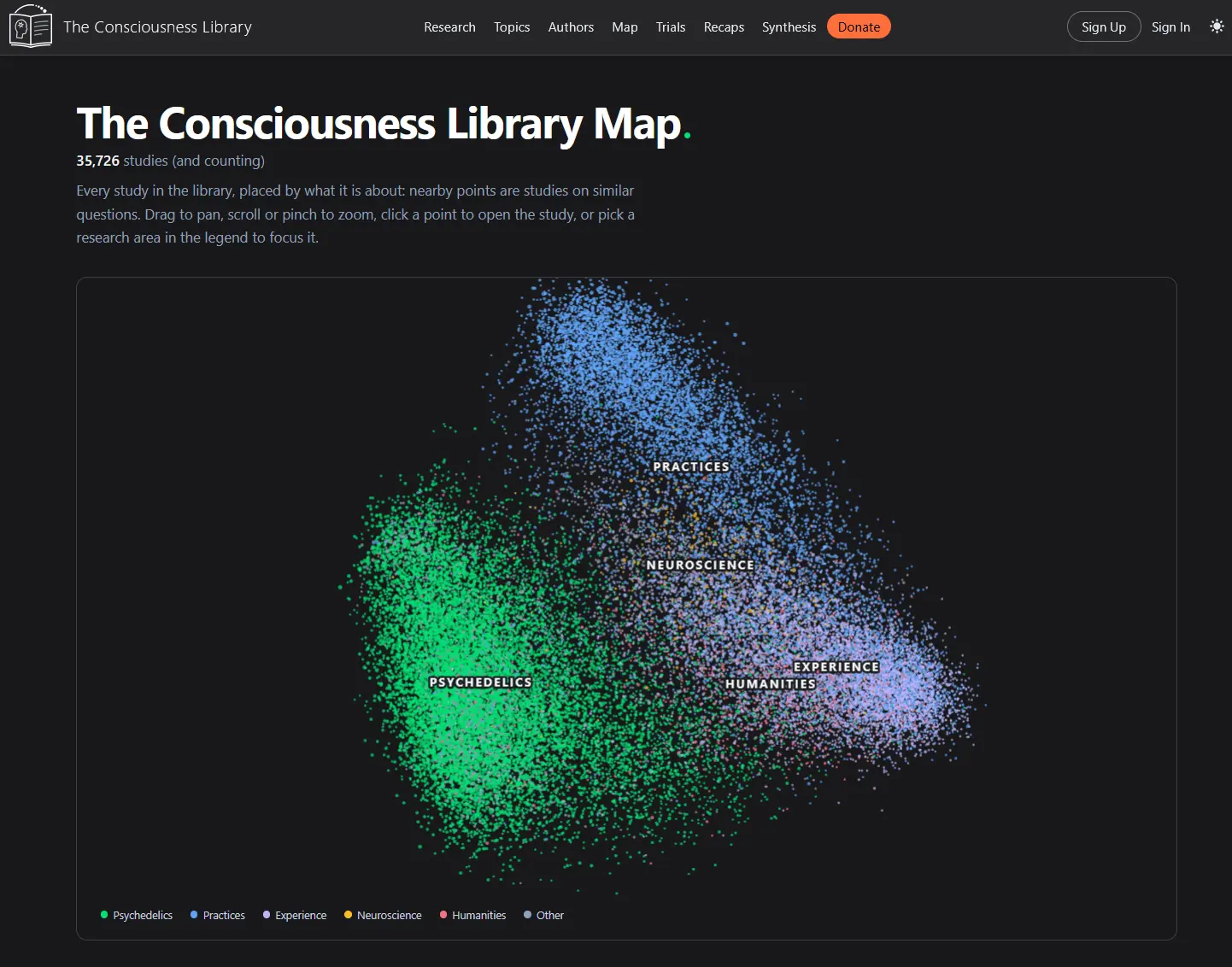 Screenshot 2 of The Consciousness Library