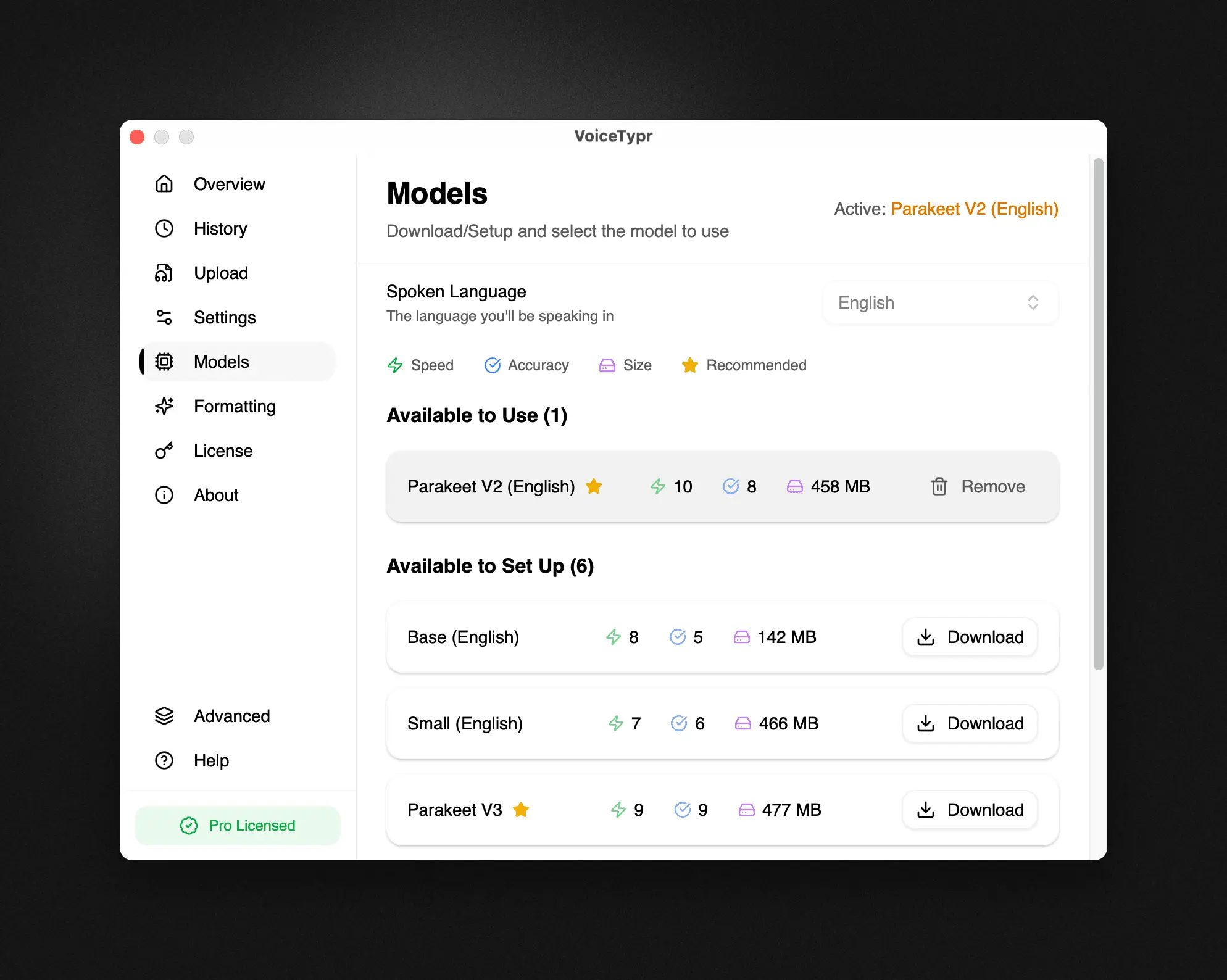 Screenshot 2 of Voicetypr