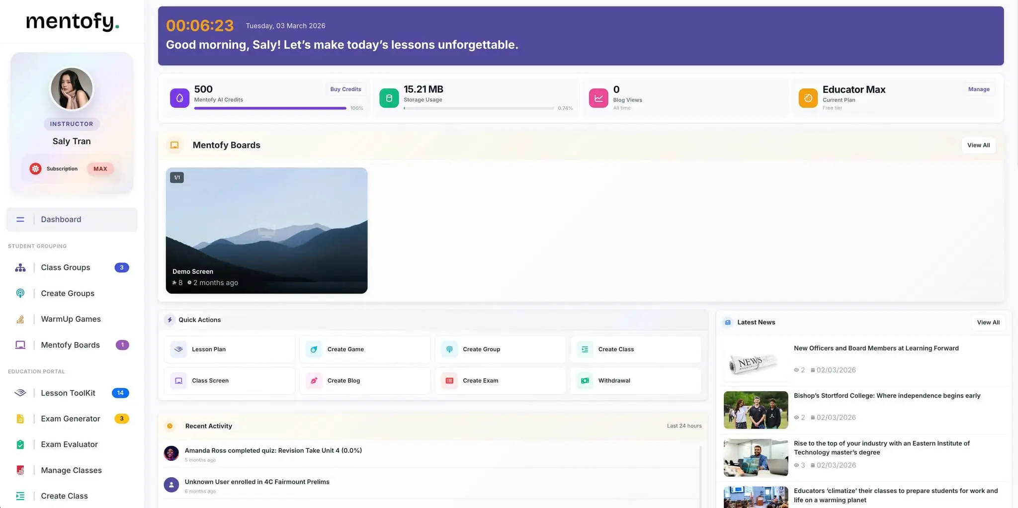 Screenshot 2 of Mentofy