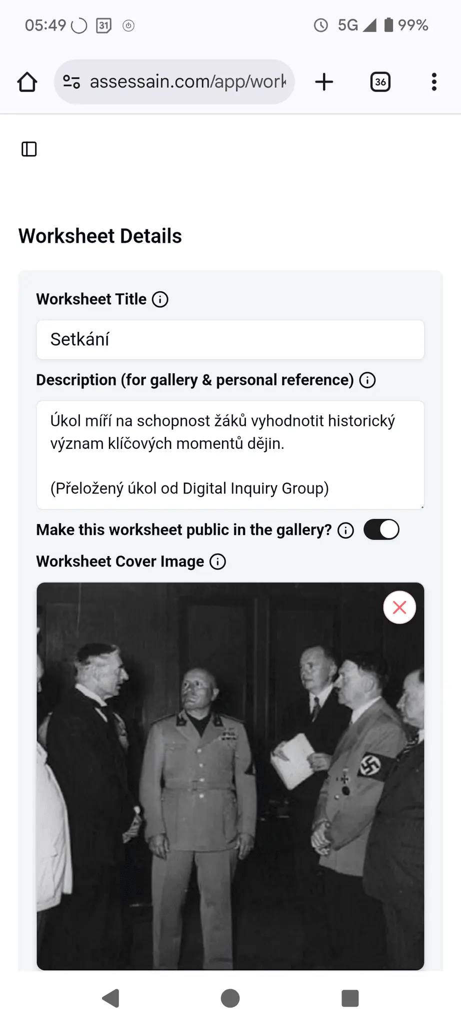 Screenshot 2 of Assessain.com