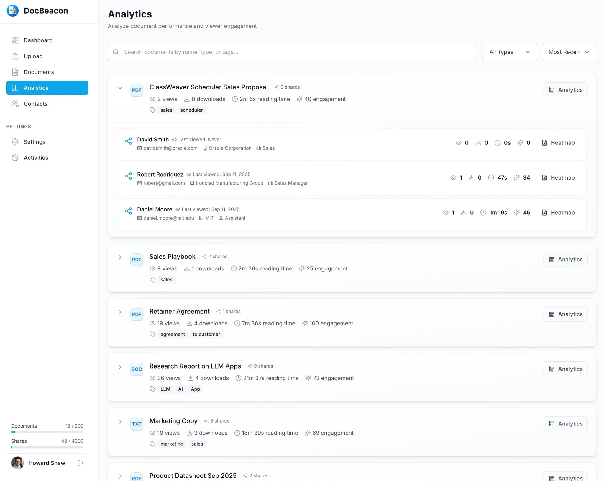 Screenshot 1 of DocBeacon