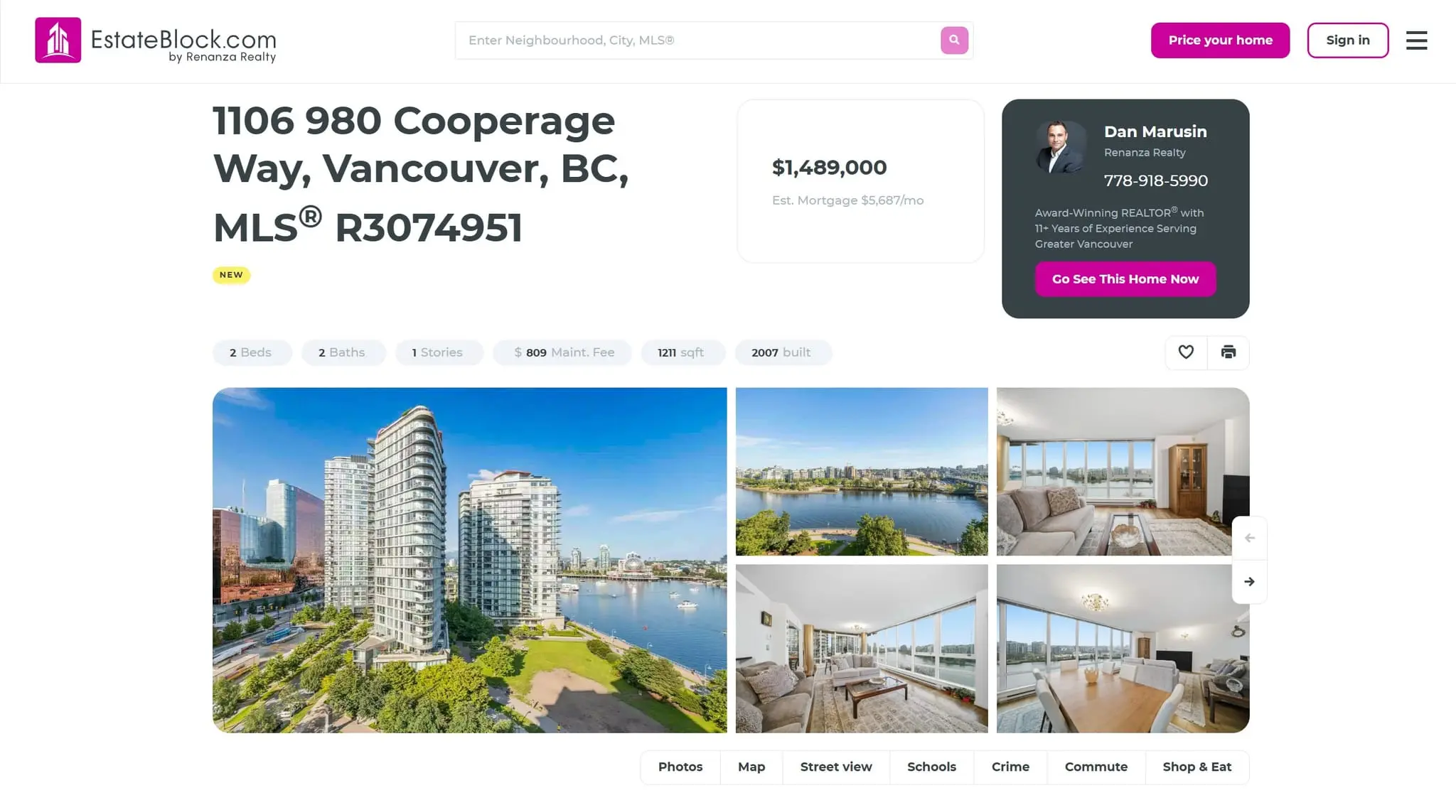 Screenshot 1 of Estateblock.com