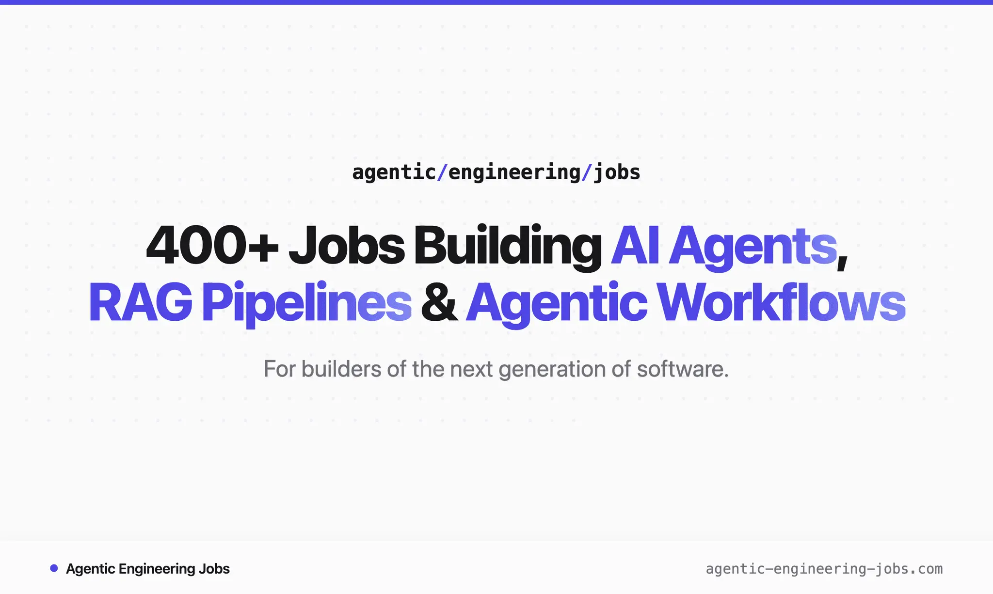 Screenshot 2 of Agentic Engineering Jobs
