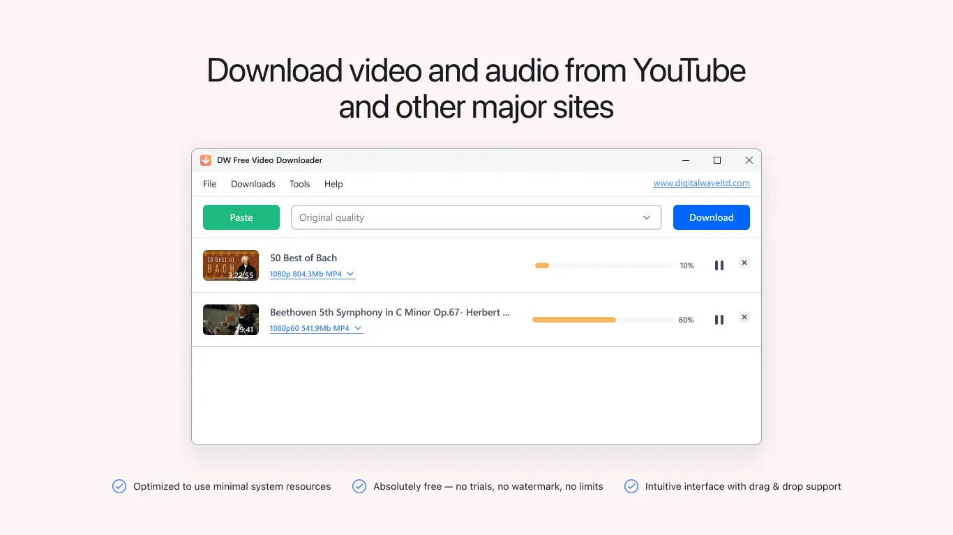 Screenshot 3 of DW Free Video Downloader